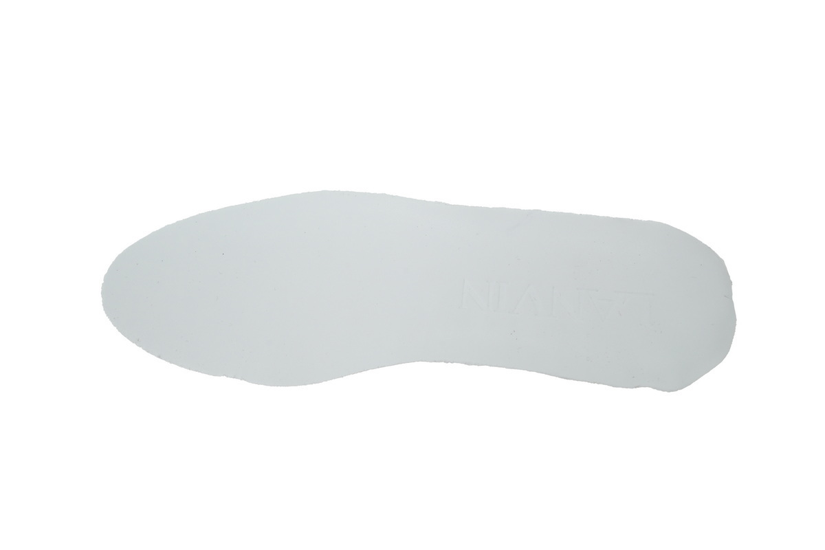 Lanvin Curb Sneakers Black White and Gray