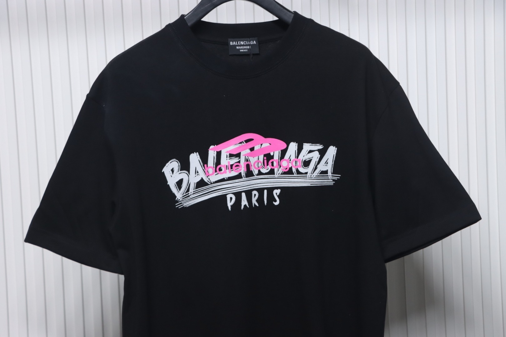 Balenciaga 3M Logo Print T-shirt Black