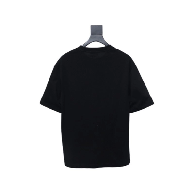 Balenciaga 3M Logo Print T-shirt Black 02
