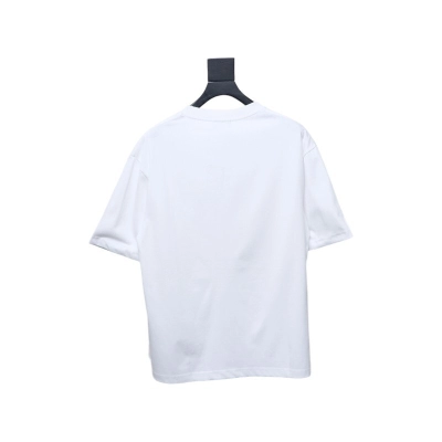Balenciaga 3M Logo Print T-shirt White 02