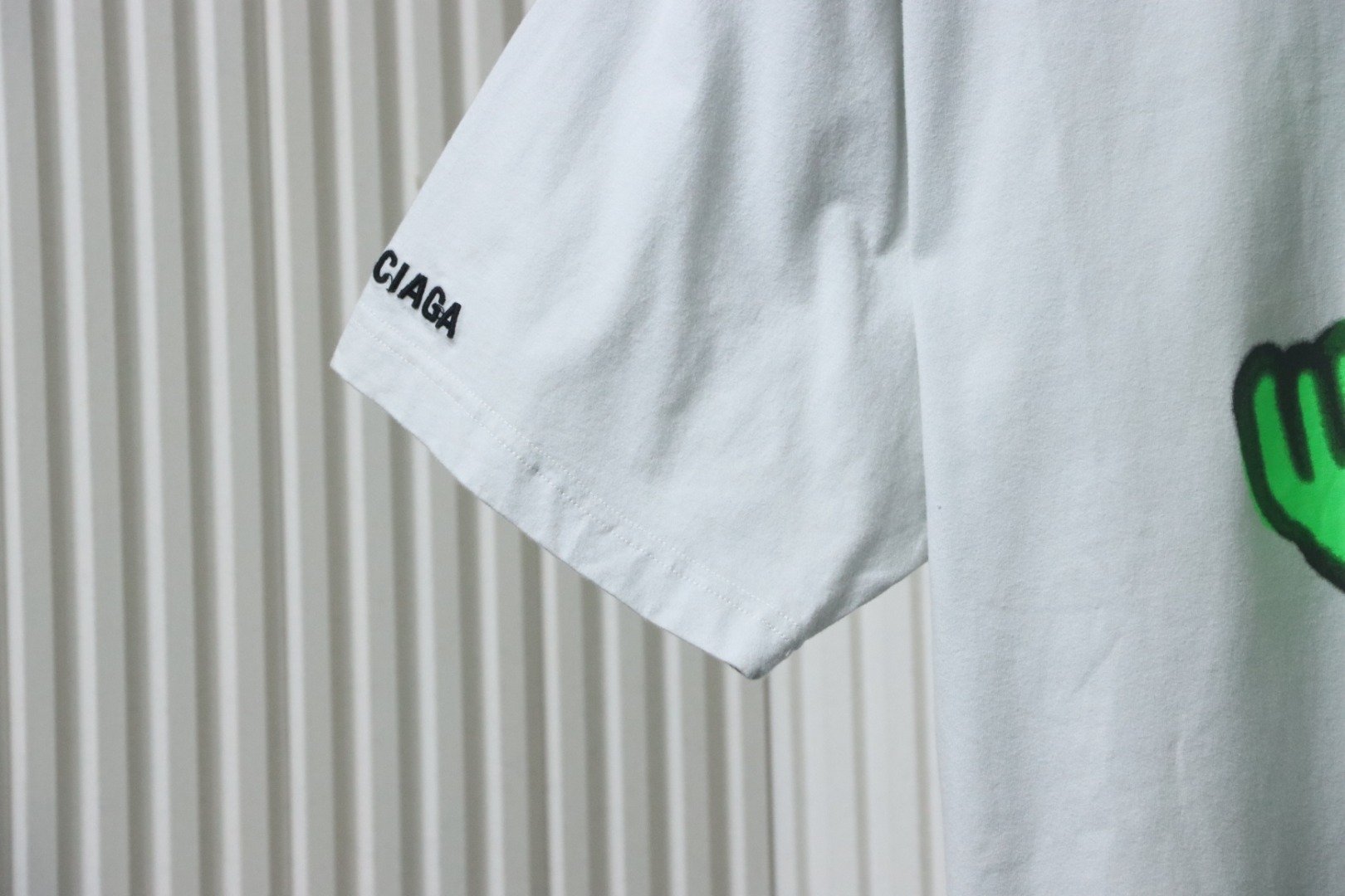 Balenciaga Cotton Alien T-Shirt White