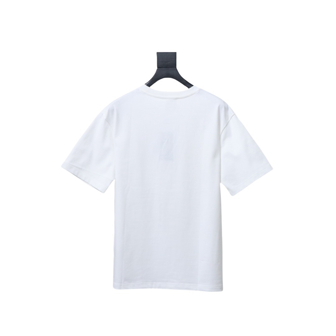 Balenciaga Night Scene Print T-shirt White
