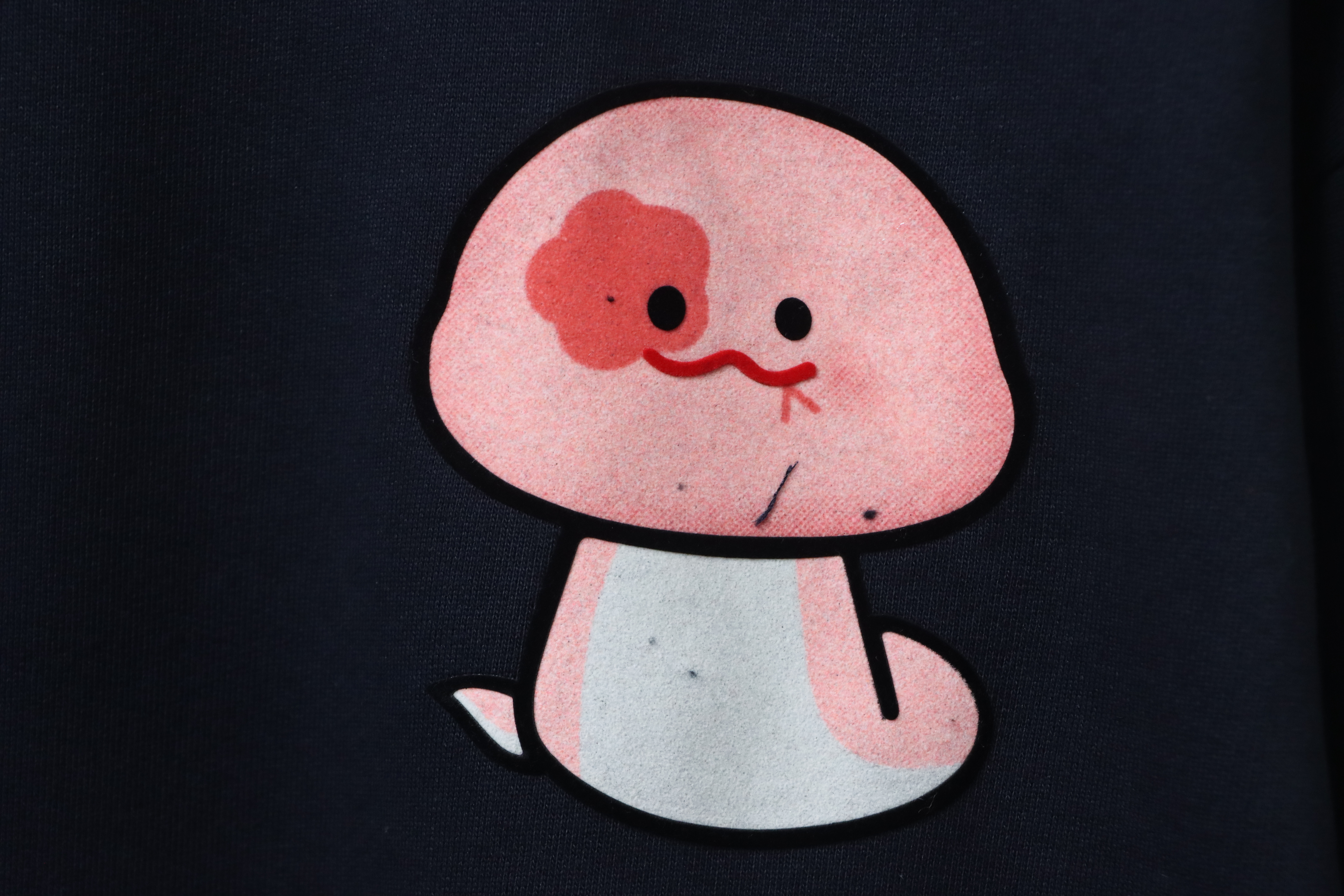 Gucci Cotton Blue Sweatshirt With Cartoon Snake Print