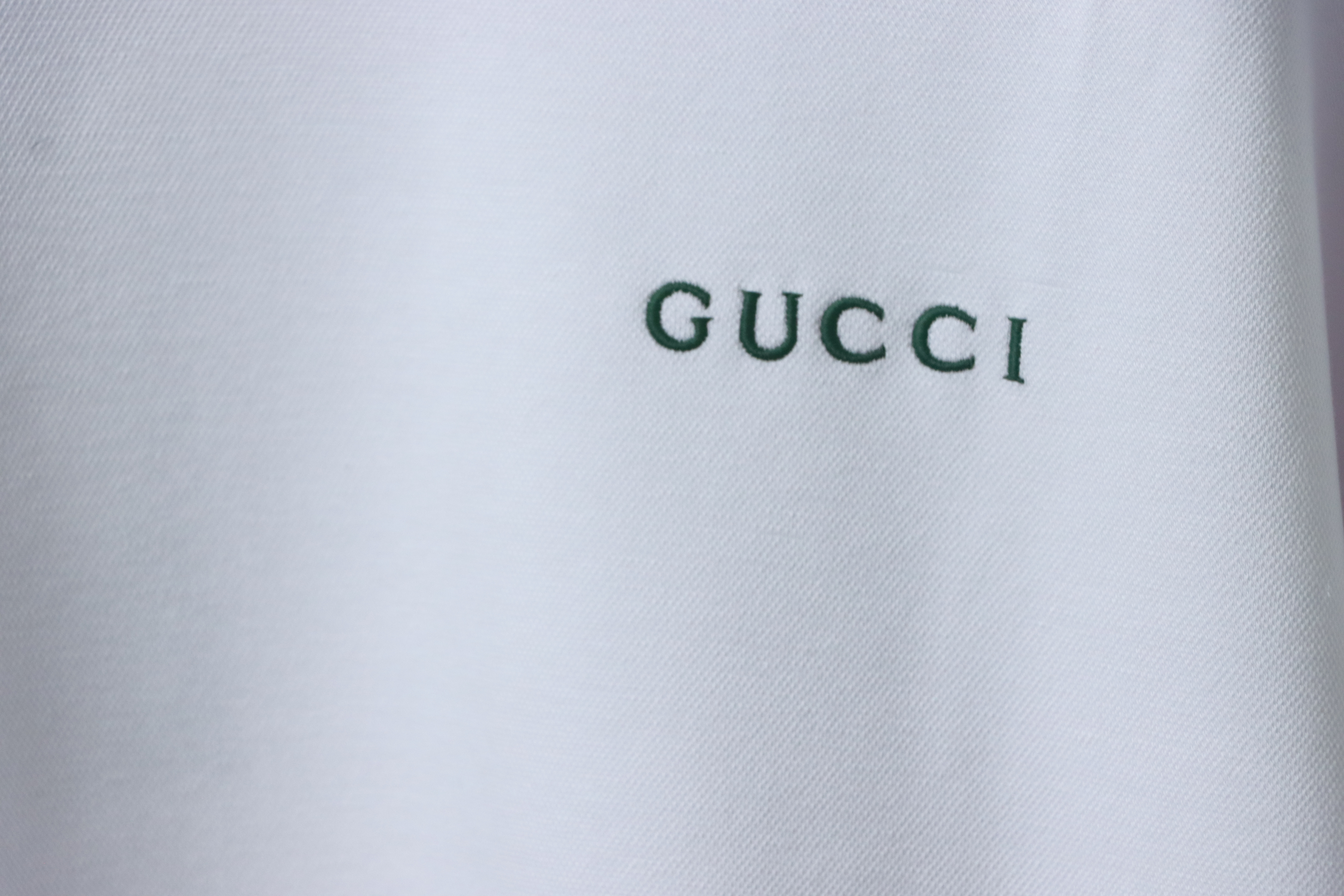 Gucci Cotton Piquet Sweatshirt With Web