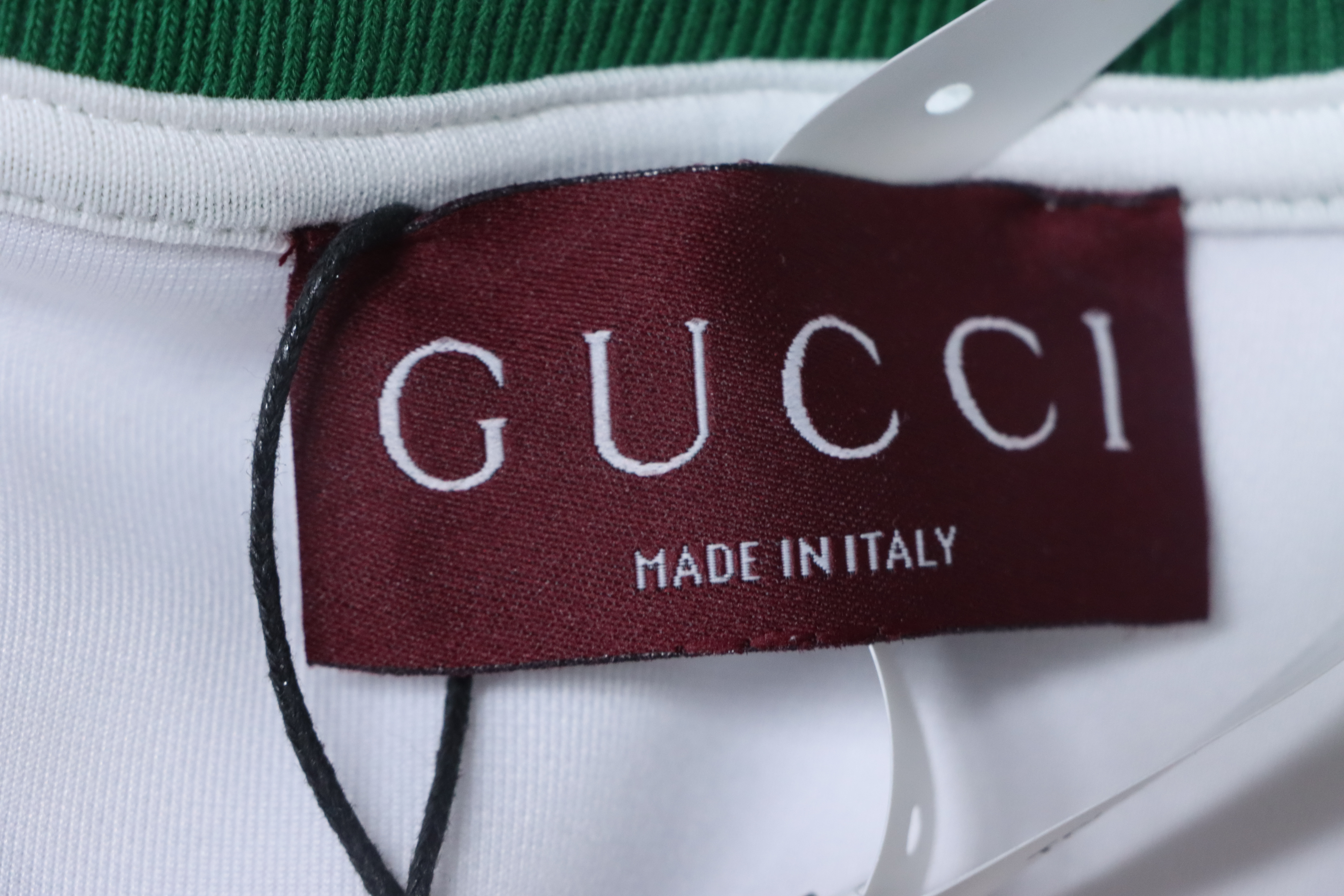 Gucci Cotton Piquet Sweatshirt With Web
