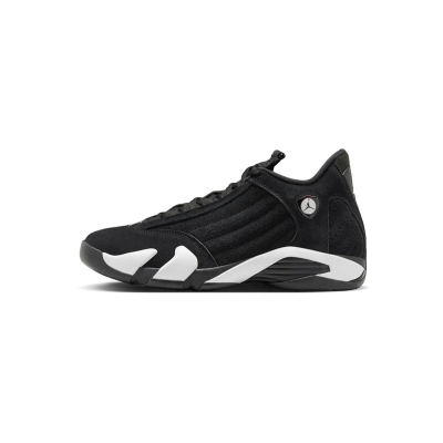 Air Jordan 14 Panda Black and White 487471-016 01