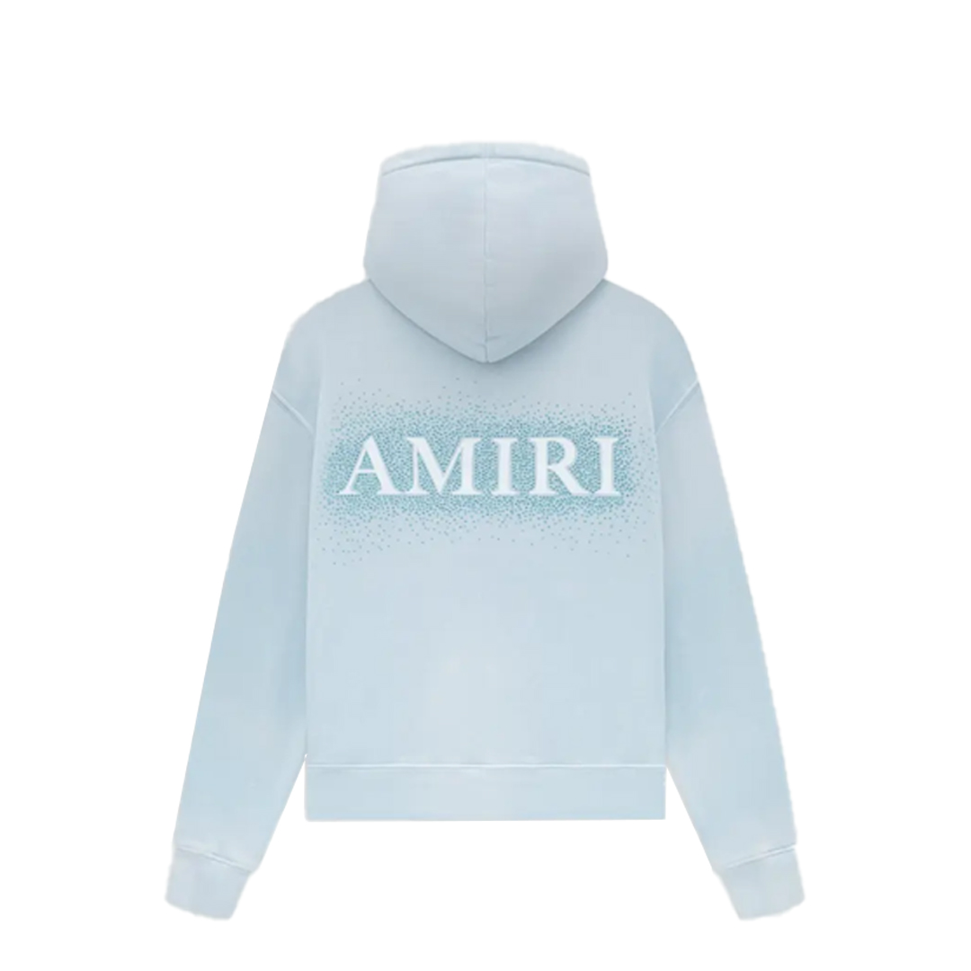 Amiri Crystal Burst Hoodie Ashley Blue