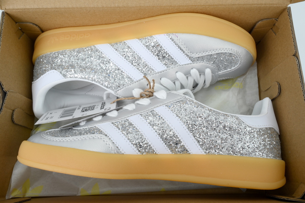 Adidas Samba Silvery White JR288