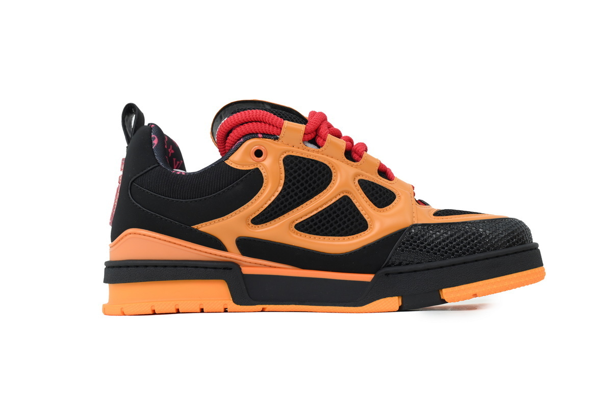 Louis Vuitton LV Skate Sneaker Black And Yellow