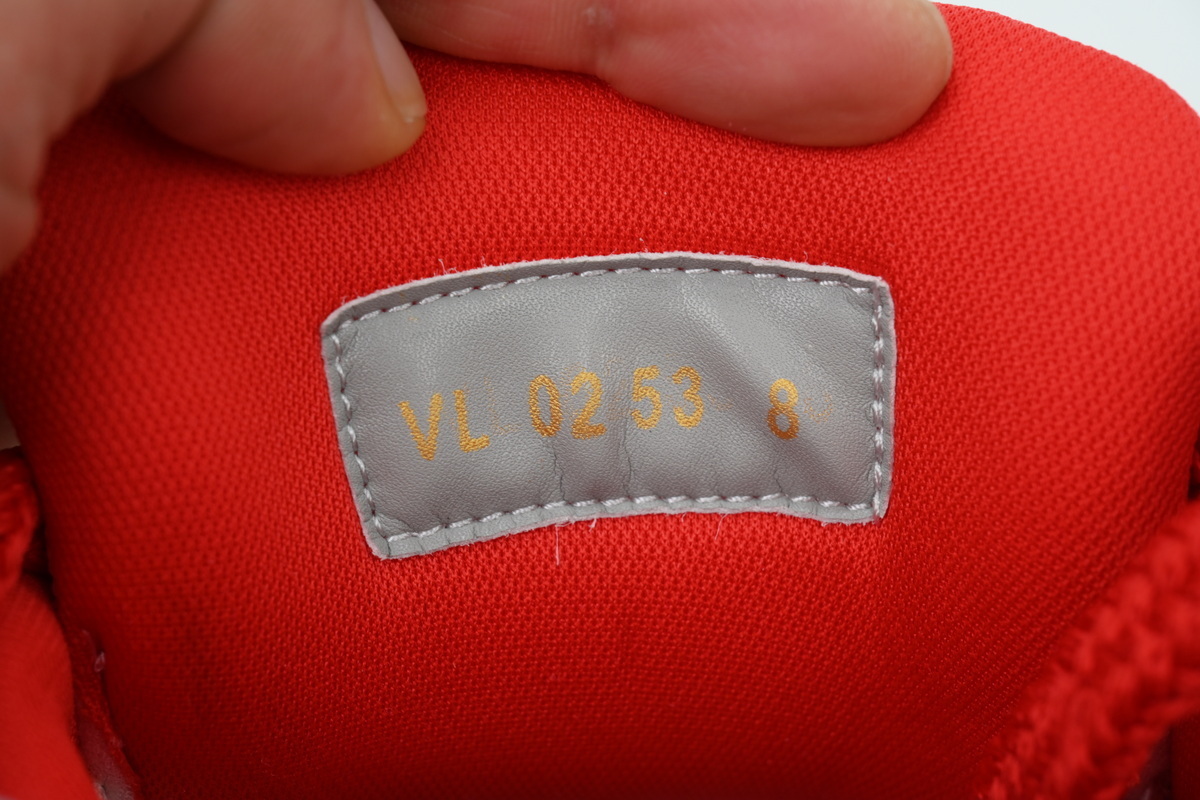 Louis Vuitton LV Skate Sneaker White And Red Flowers