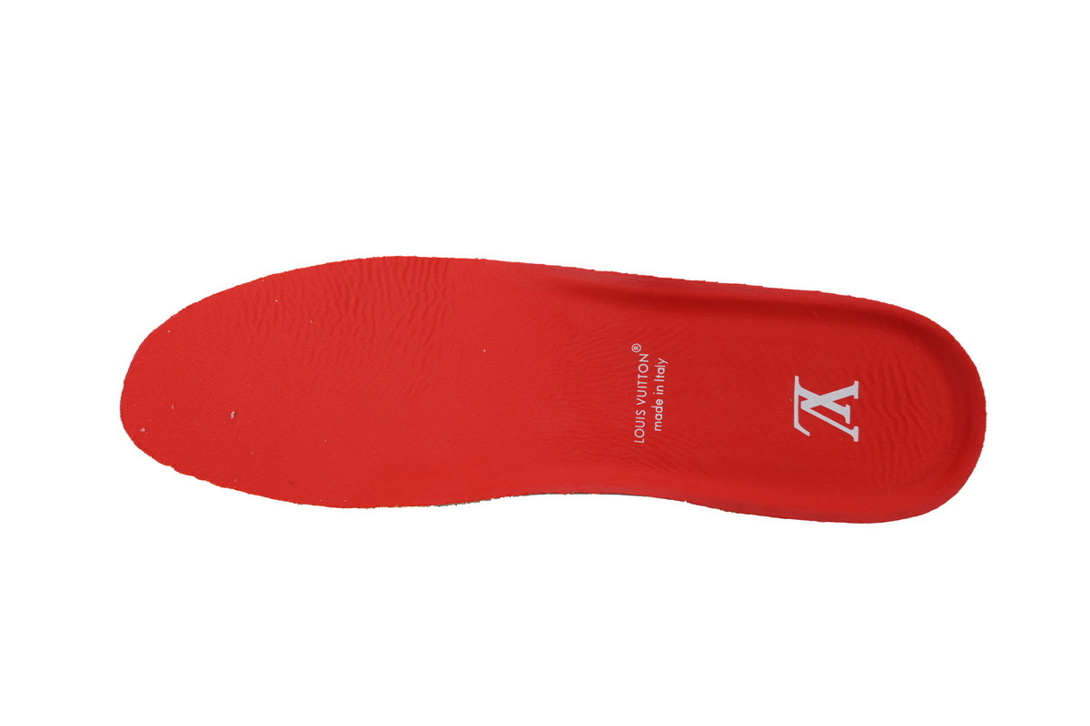 Louis Vuitton LV Skate Sneaker White And Red Flowers