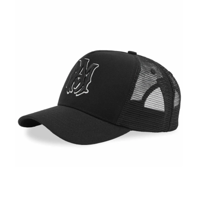 AMIRI Men's MA Trucker Cap in Black 02