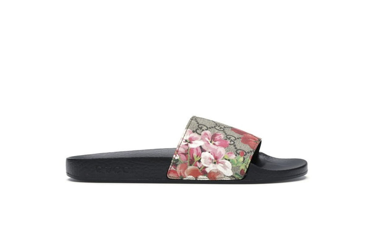 Gucci Slides Bloom Supreme Sandals