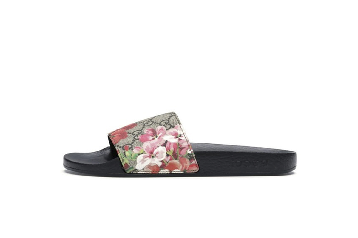 Gucci Slides Bloom Supreme Sandals