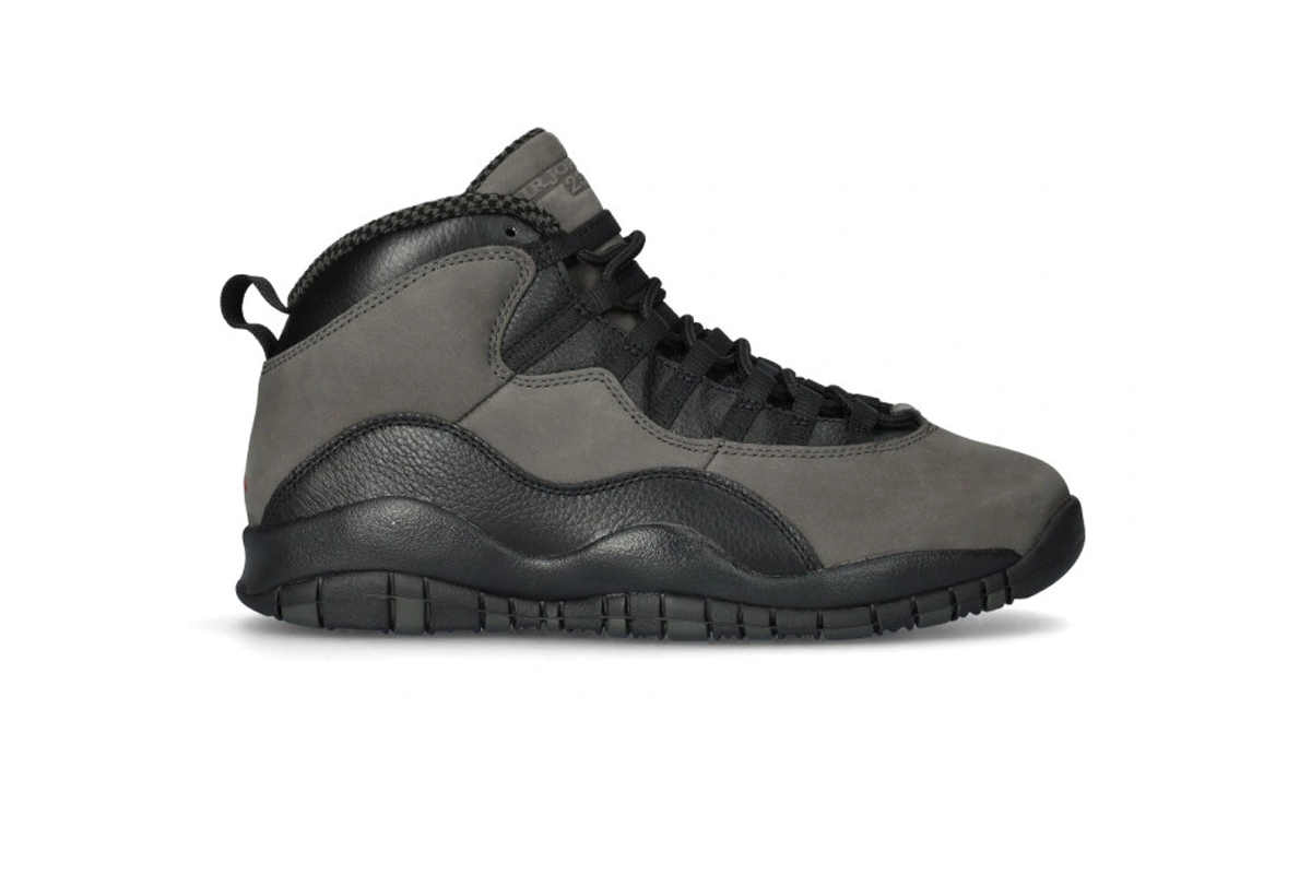 Air Jordan 10 Retro Shadow (2025) 'Charred Grey and Black'