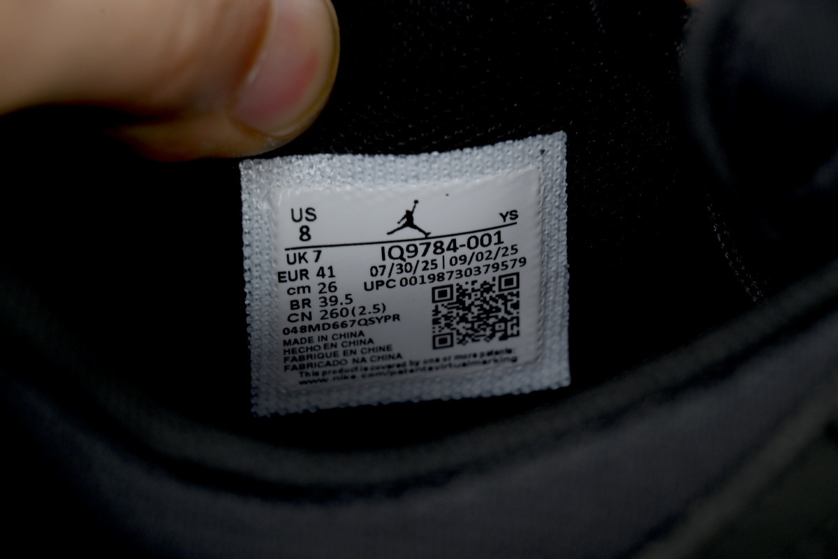 Air Jordan Legacy 312 Low All Black IQ9784-001