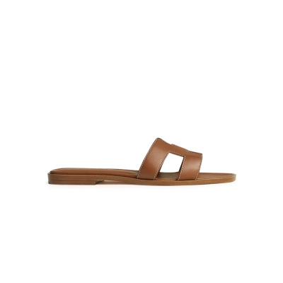 Hermes Oran Sandal Gold Box Calfskin Leather 02
