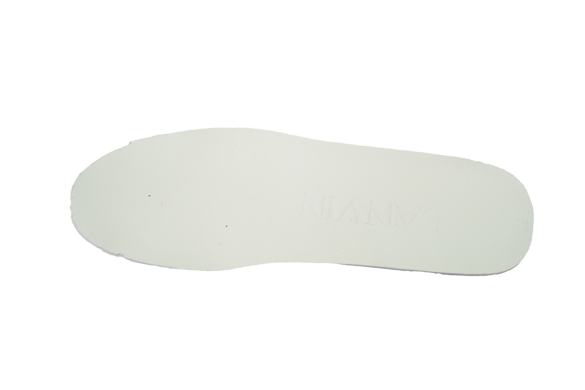 Lanvin Leather Curb x Gallery Dept Paint Drip Optical White