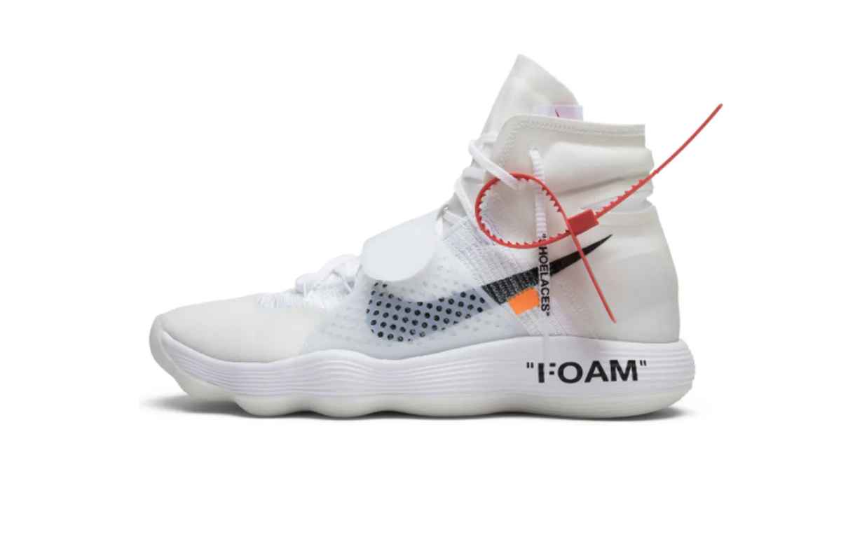 Nike React Hyperdunk Flyknit Off-White