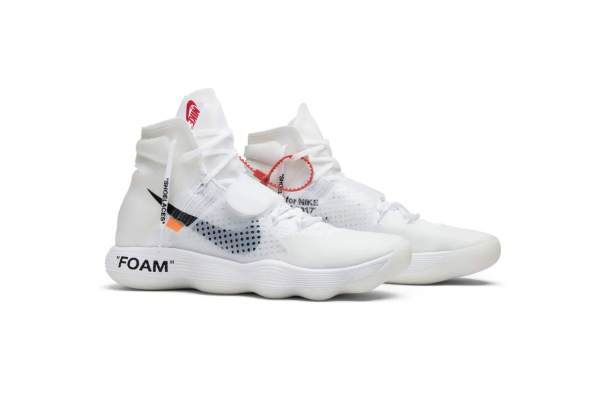 Nike React Hyperdunk Flyknit Off-White