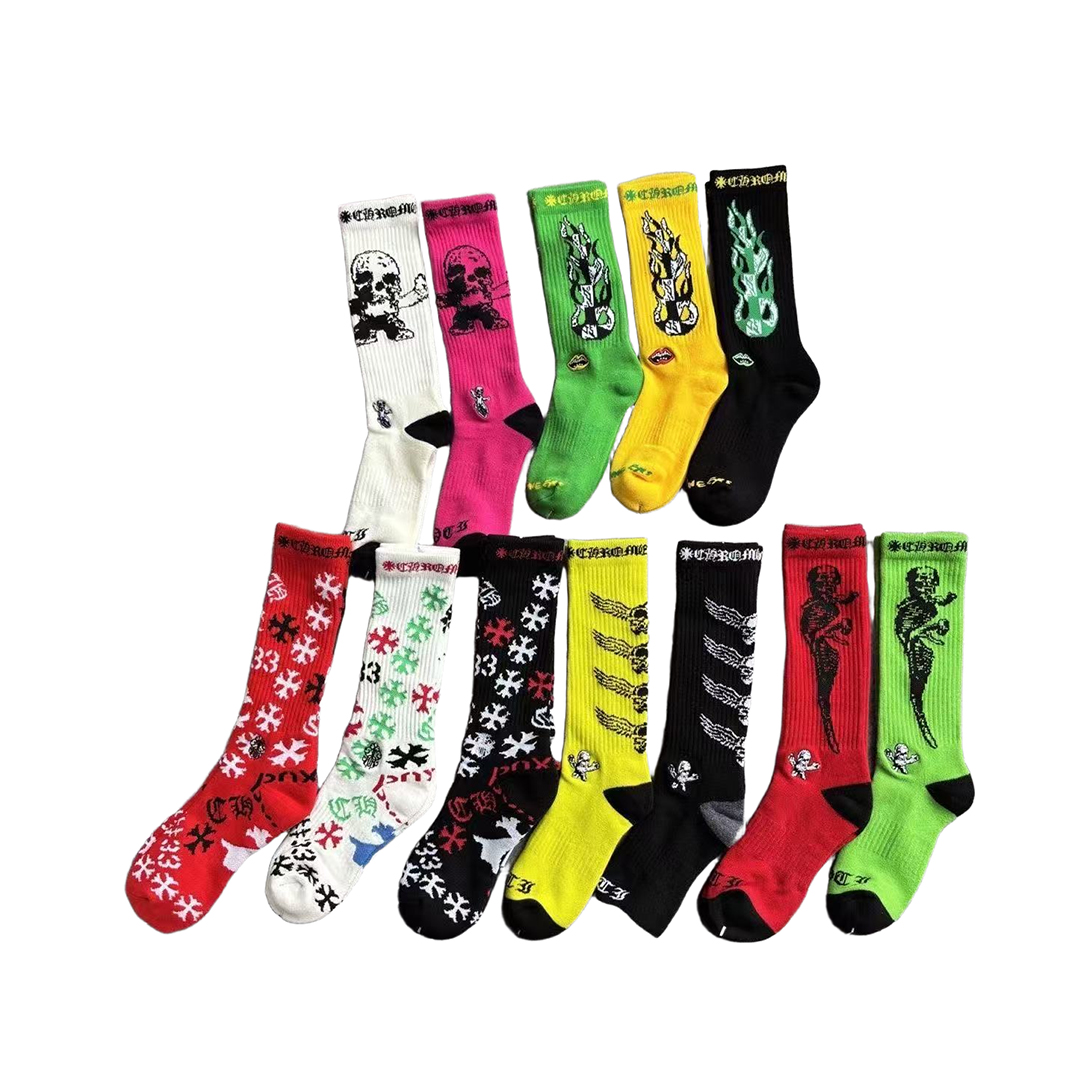 Chrome Hearts Foti Socks Multicolor (Random Pair)