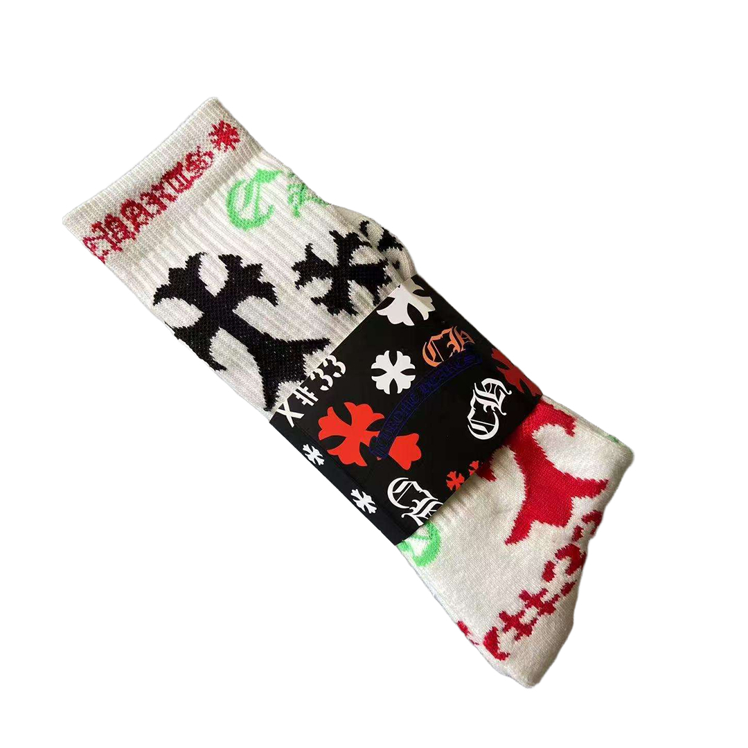 Chrome Hearts Foti Socks Multicolor (Random Pair)