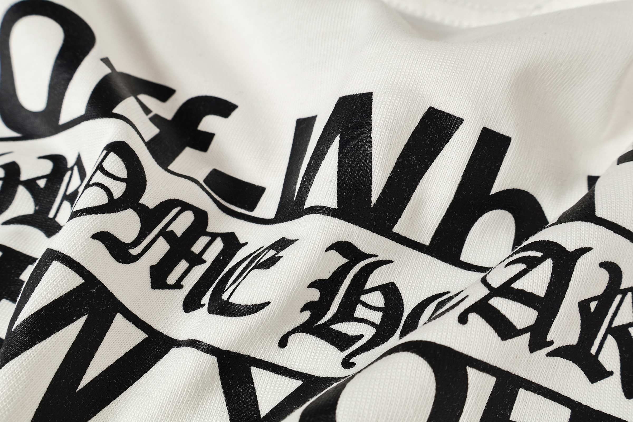 Chrome Hearts T-shirt #2011 Black/White