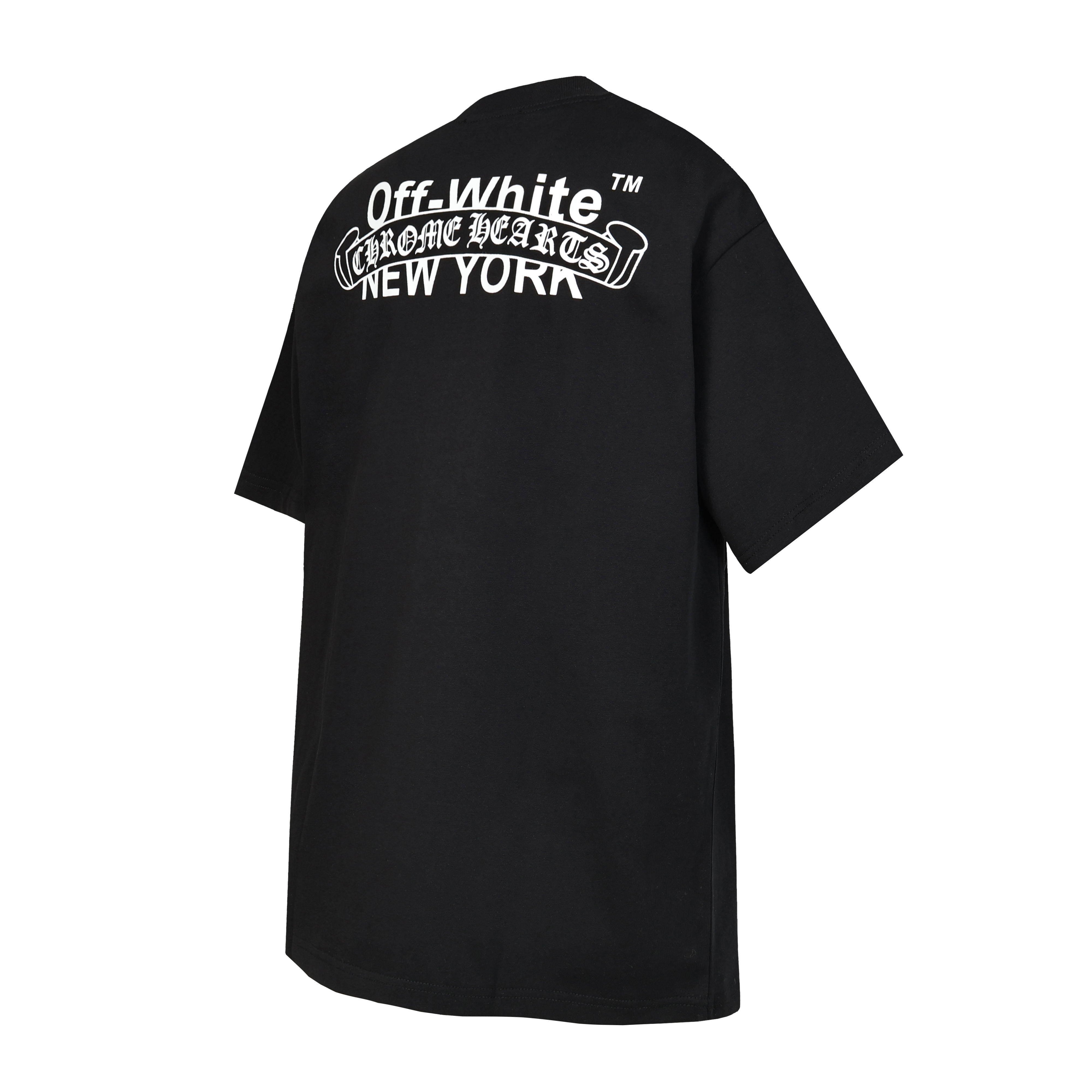 Chrome Hearts T-shirt #2011 Black/White