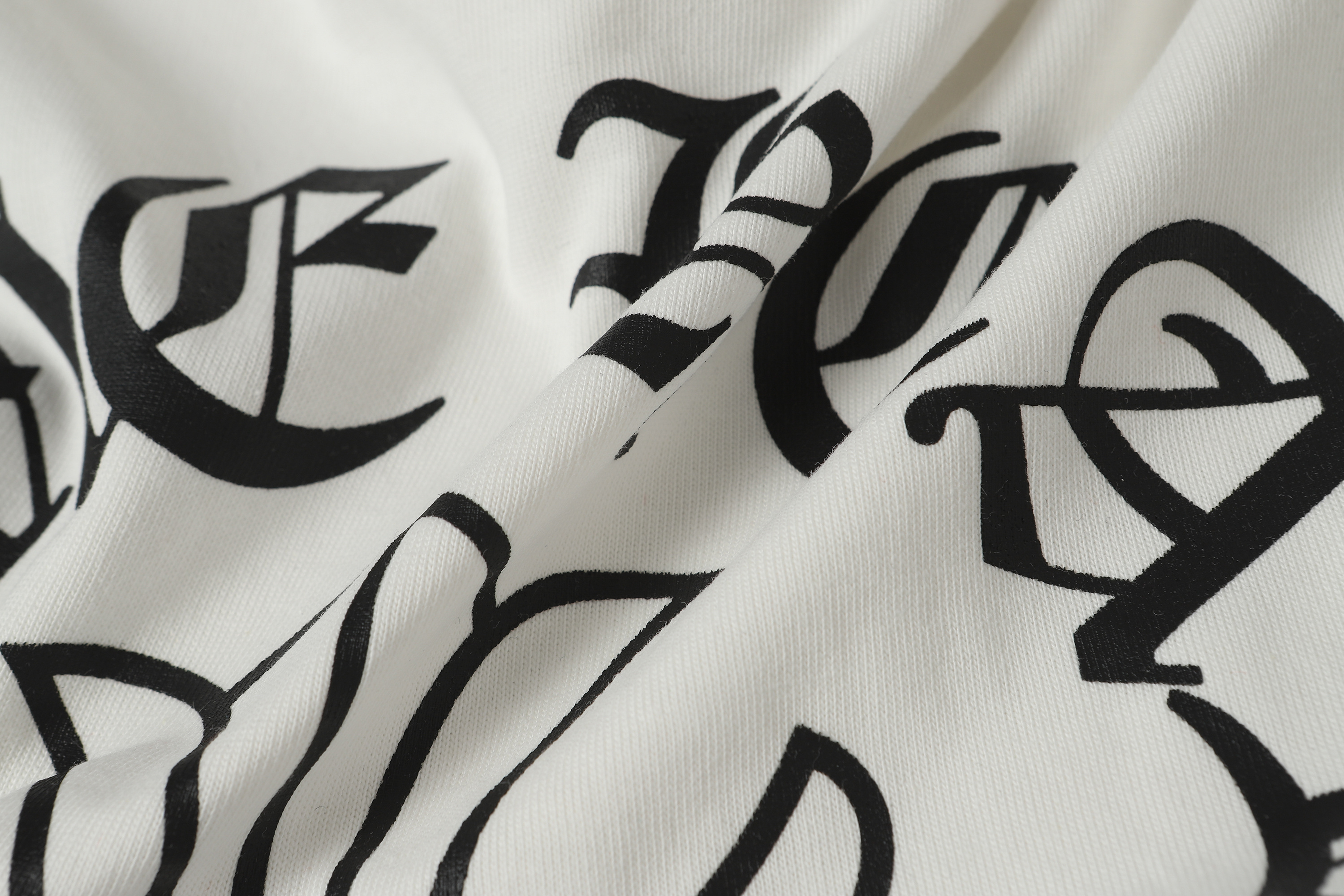 Chrome Hearts T-Shirt #2208 Black/White