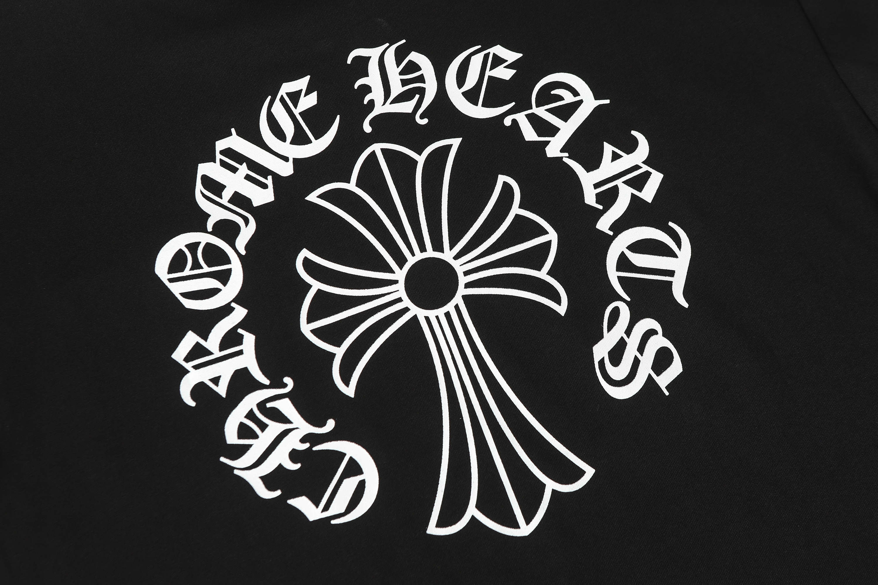 Chrome Hearts T-Shirt #2208 Black/White