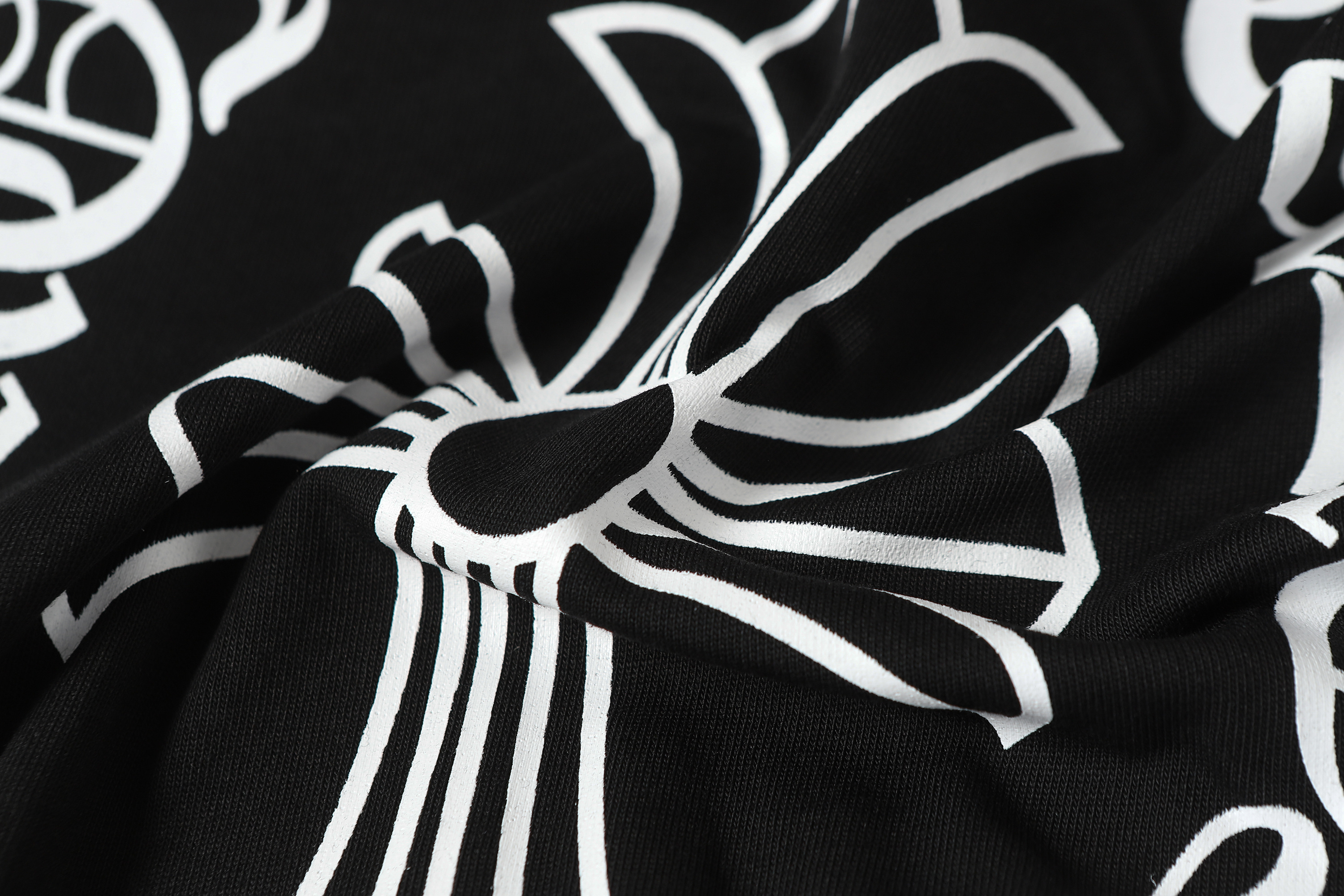 Chrome Hearts T-Shirt #2208 Black/White