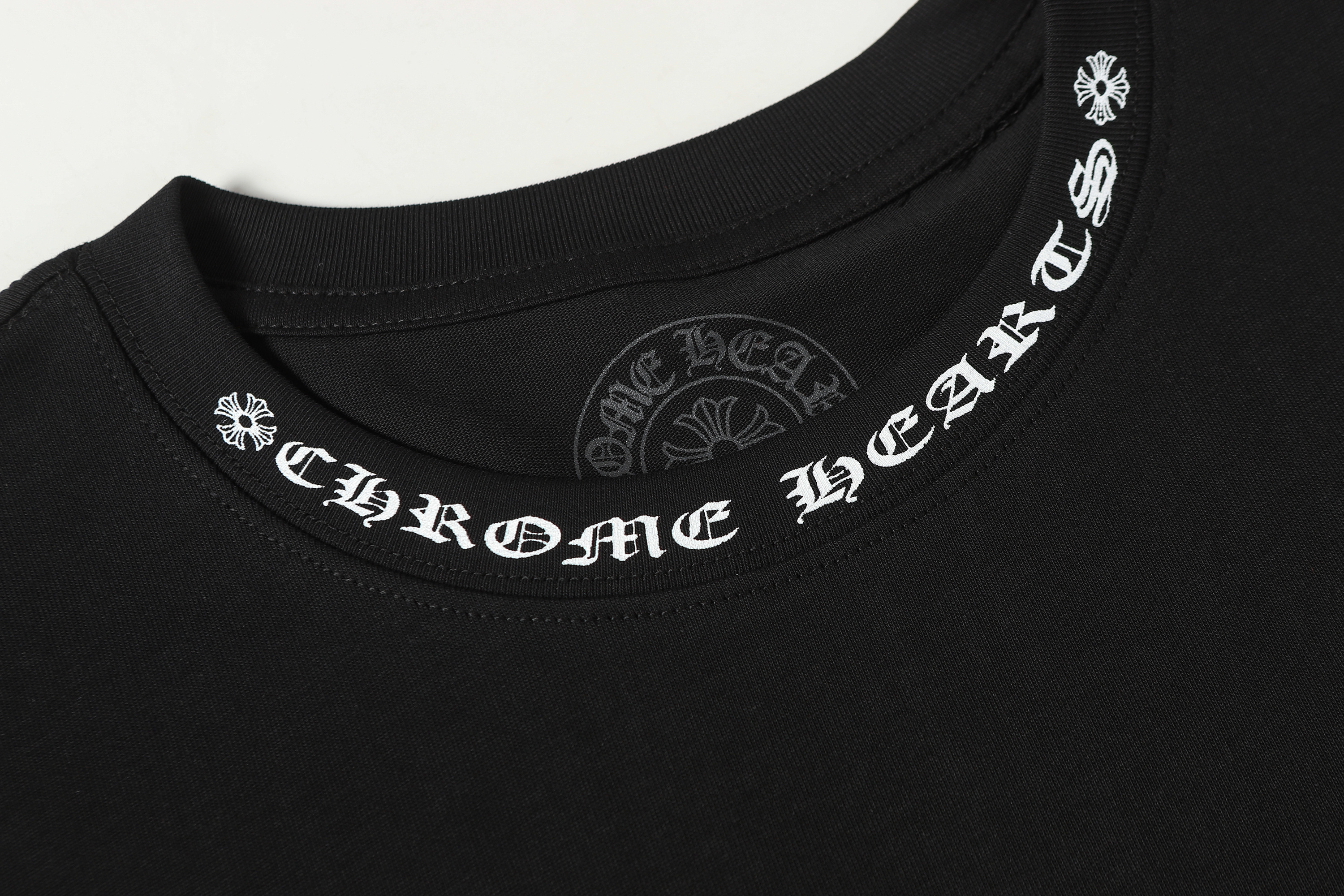 Chrome Hearts T-Shirt #2208 Black/White