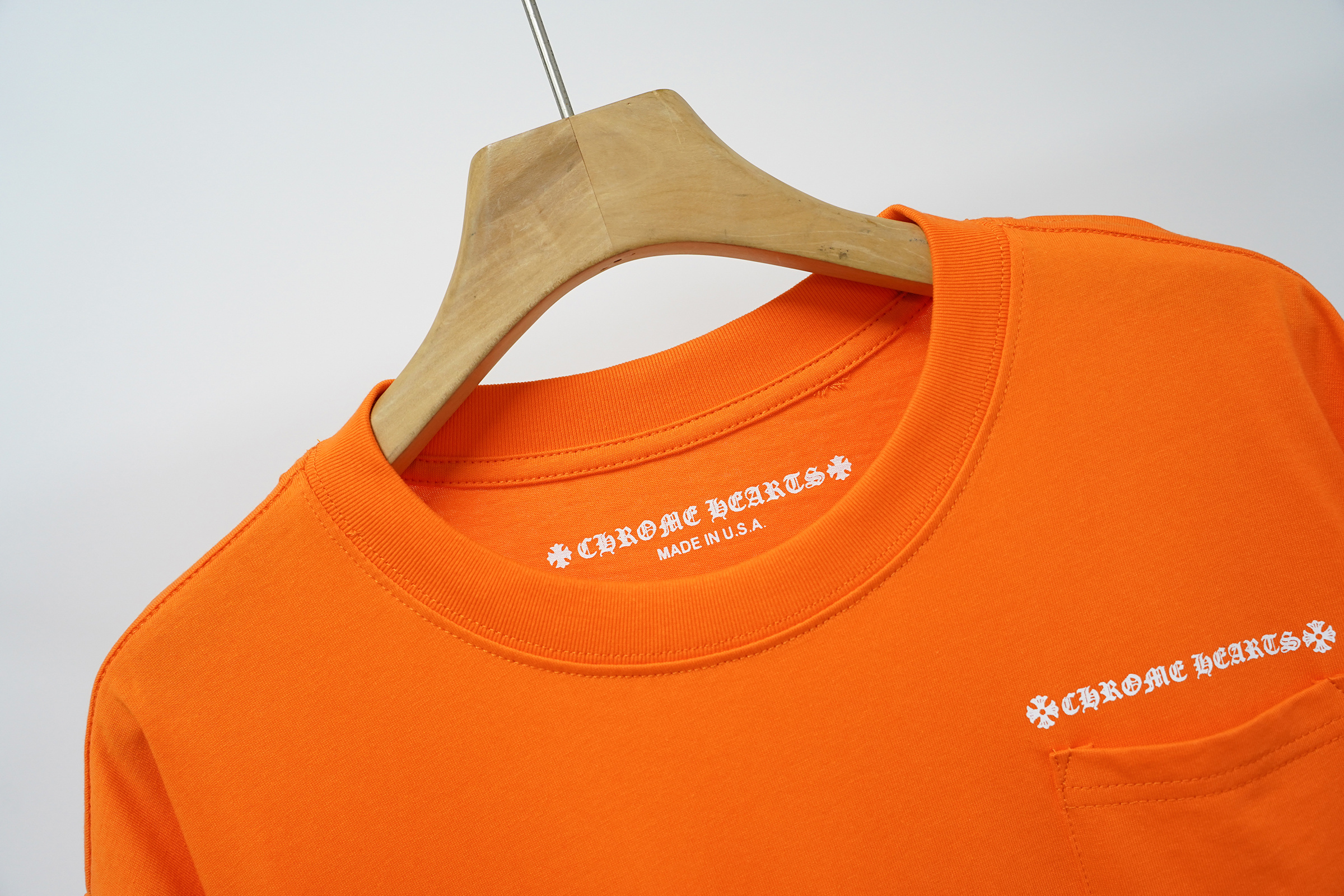 Chrome Hearts T-shirt #2217 Orange