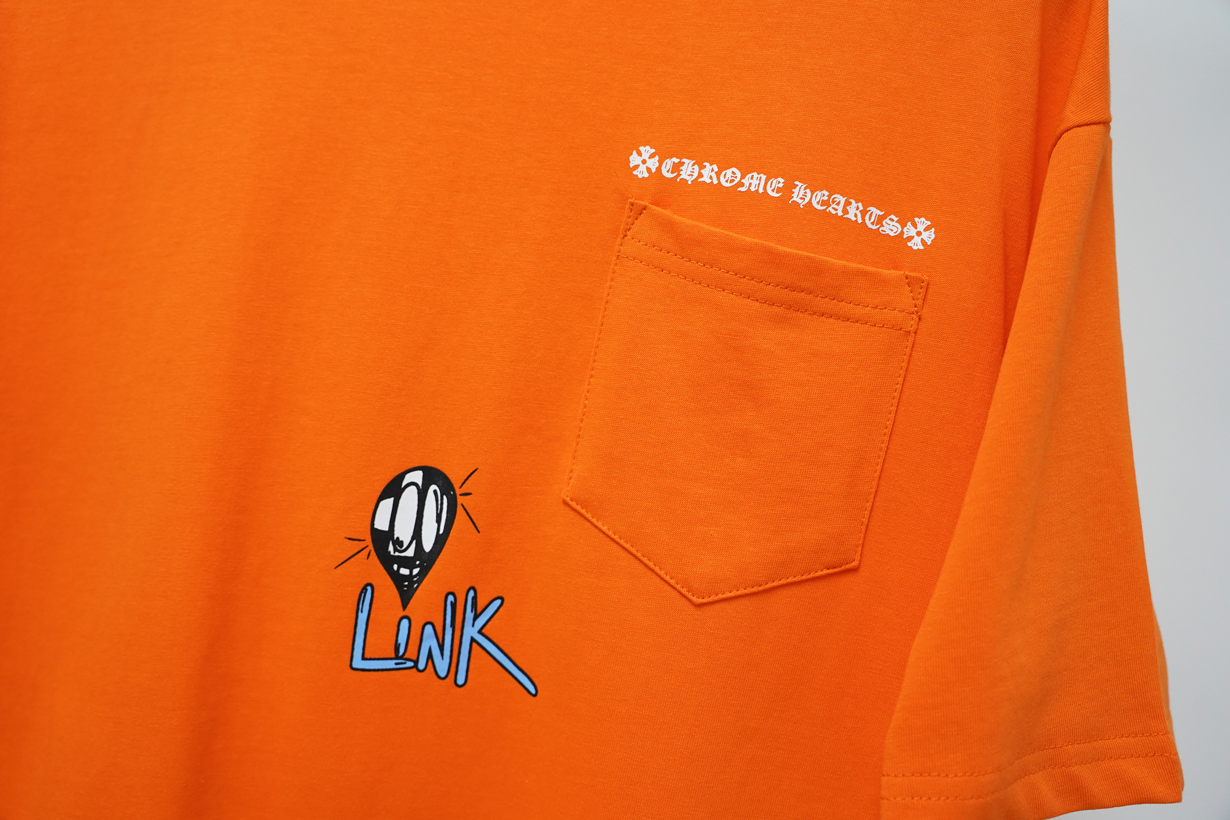 Chrome Hearts T-shirt #2217 Orange