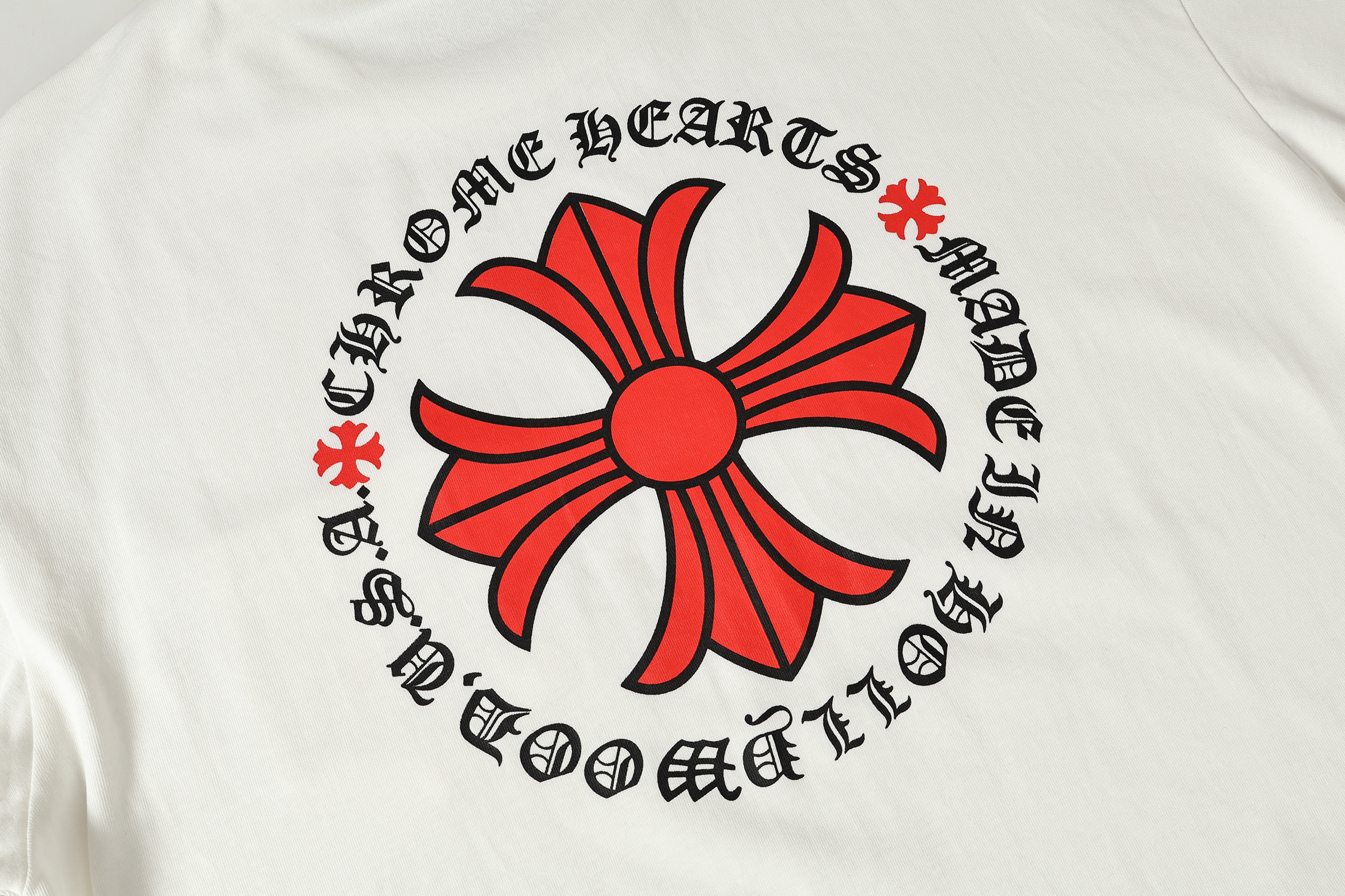 Chrome Hearts T-shirt #2232 Black/White