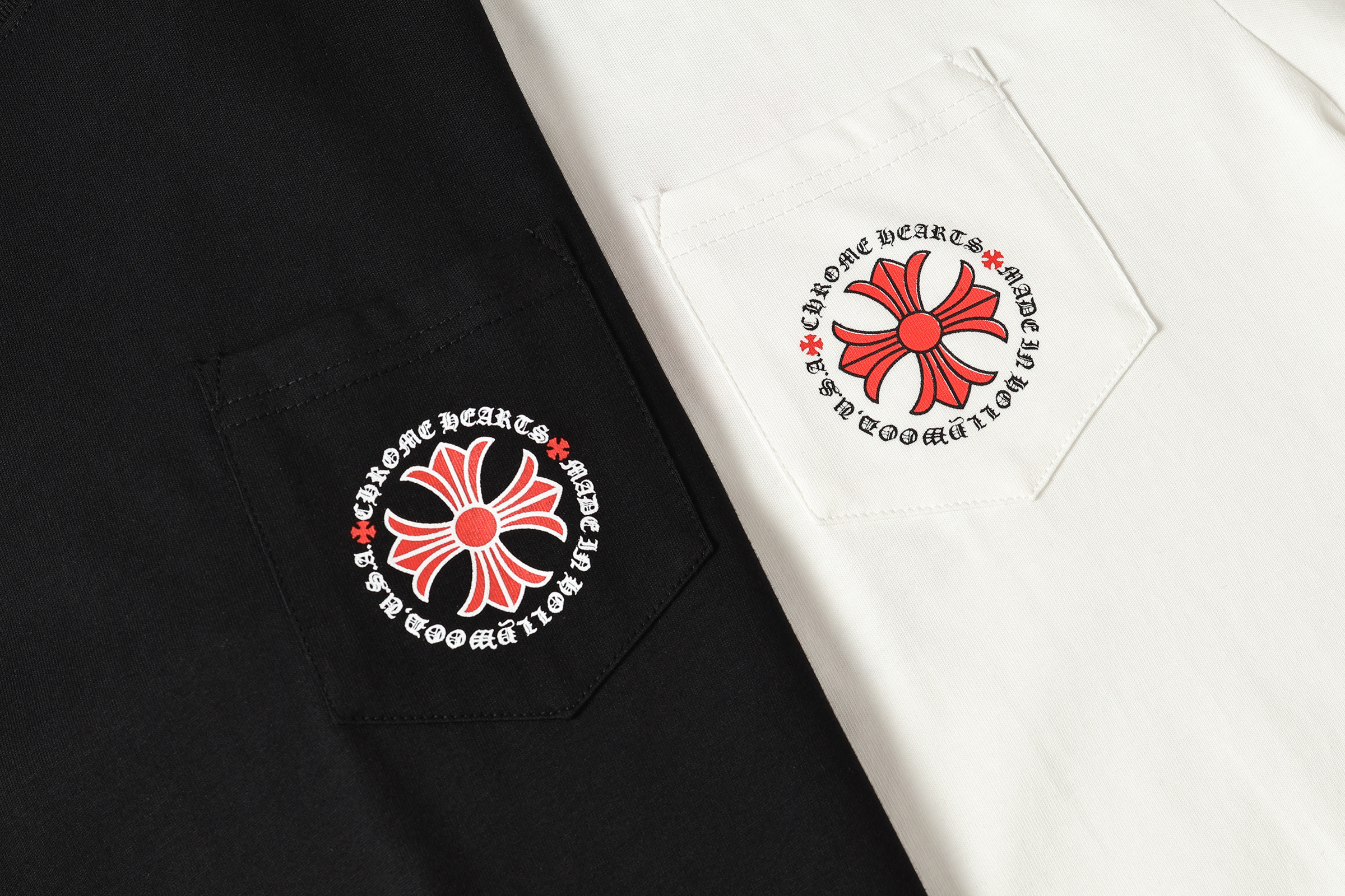 Chrome Hearts T-shirt #2232 Black/White