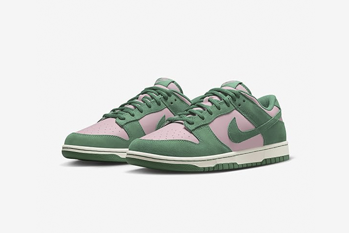 Nike Dunk Low Retro Medium Soft Pink and Malachite FZ0549-600