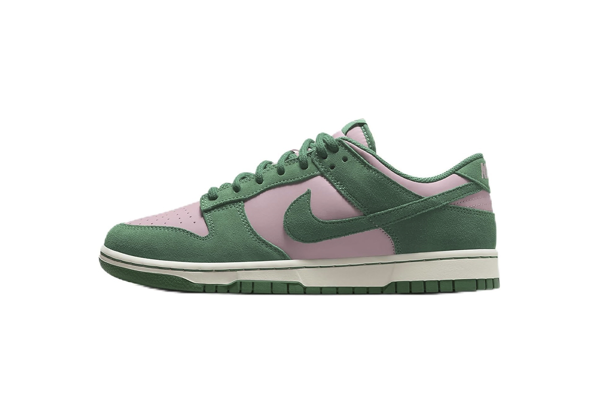 Nike Dunk Low Retro Medium Soft Pink and Malachite FZ0549-600