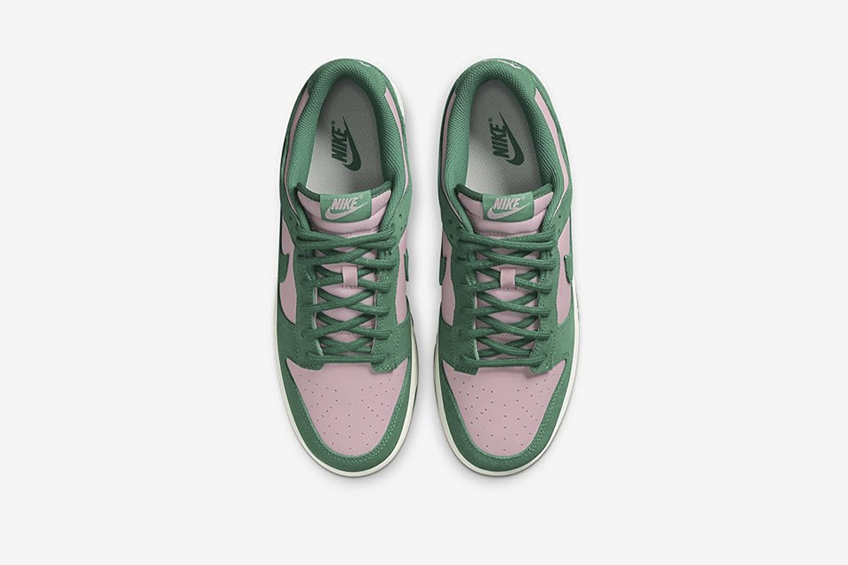 Nike Dunk Low Retro Medium Soft Pink and Malachite FZ0549-600