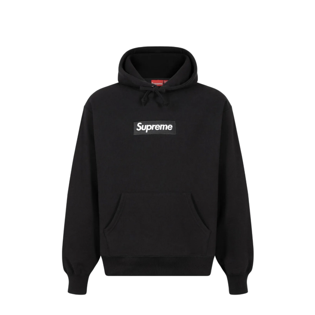 Supreme Box Logo Hooded Sweatshirt Black
