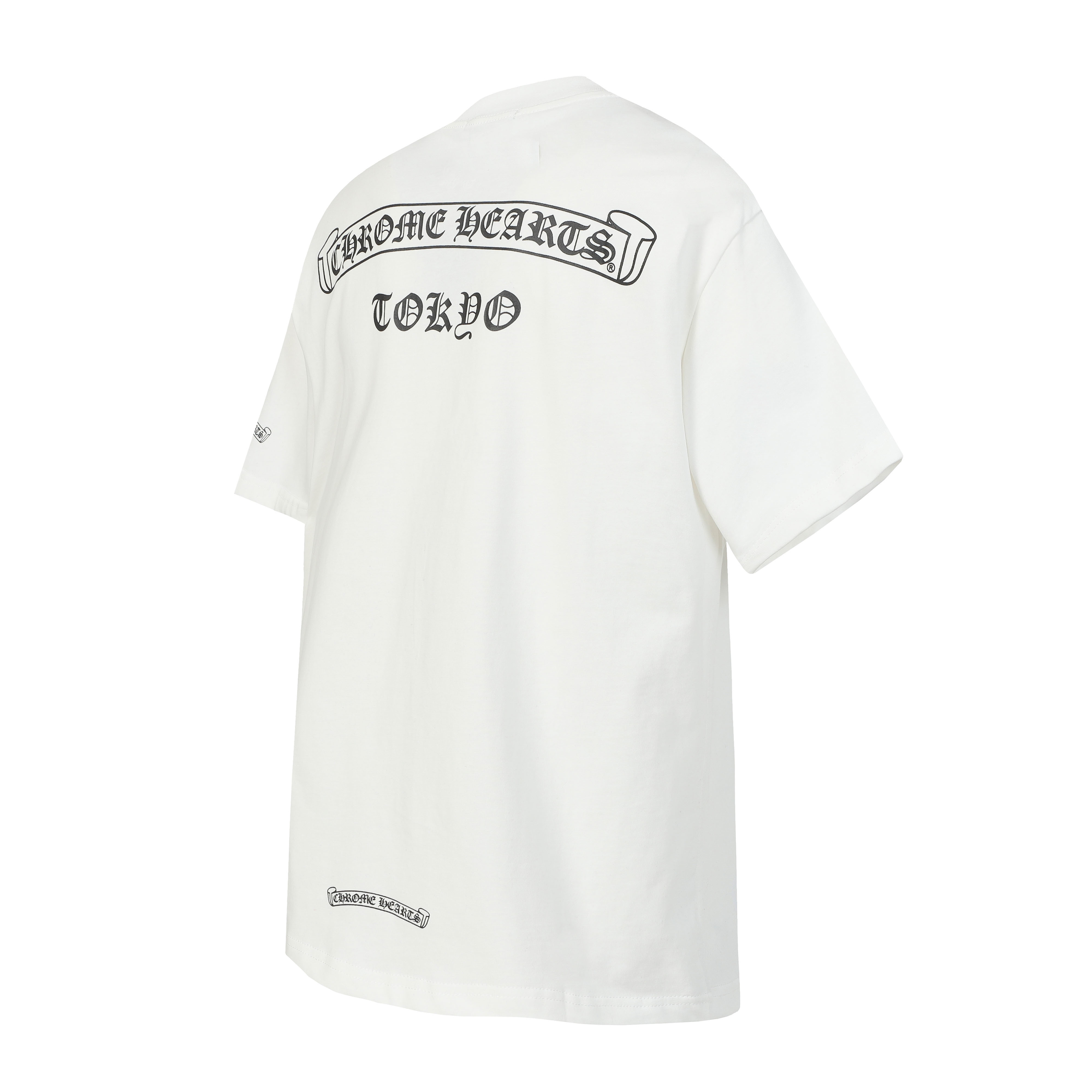 Chrome Hearts T-shirt #2201 Black/White
