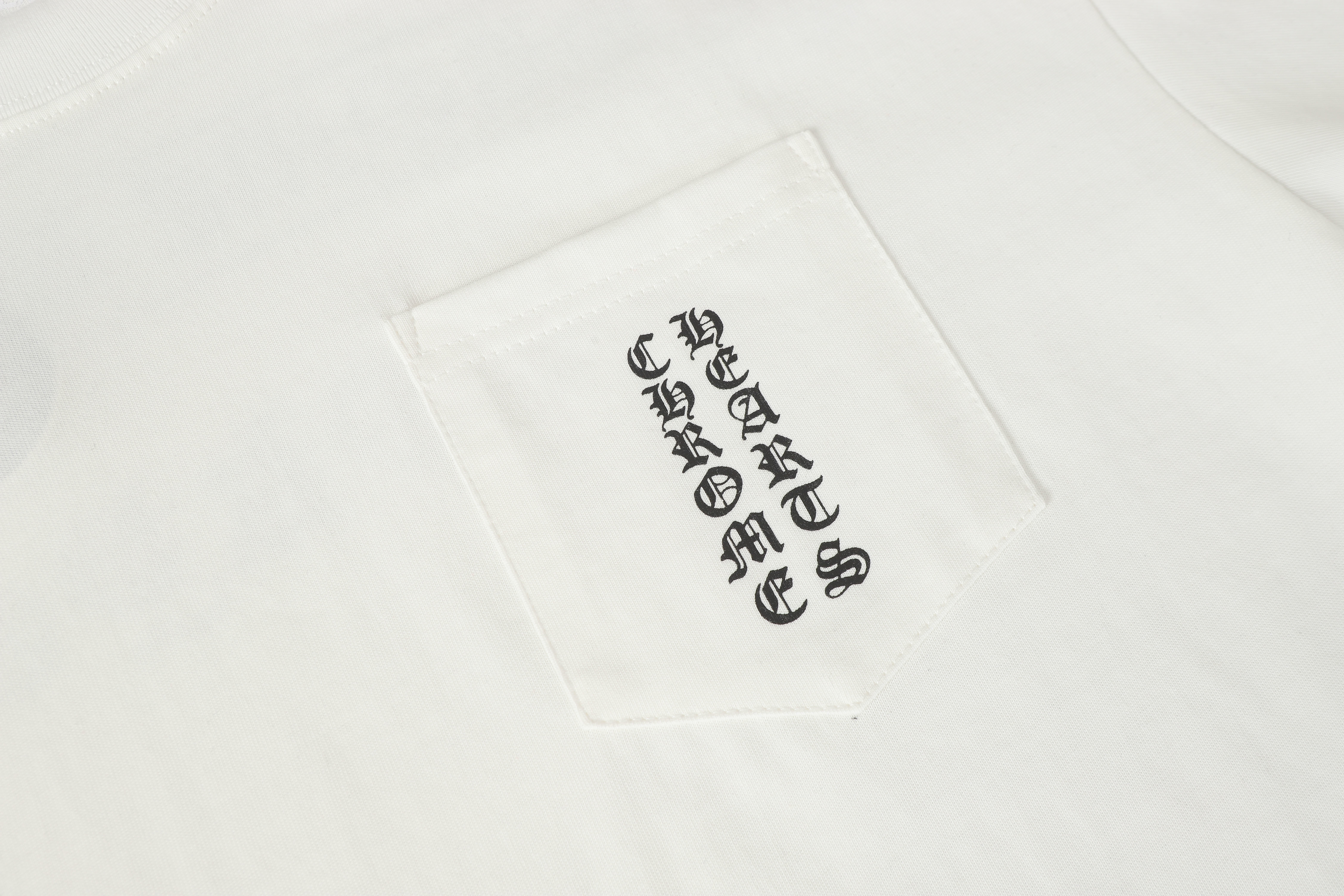 Chrome Hearts T-shirt #2201 Black/White