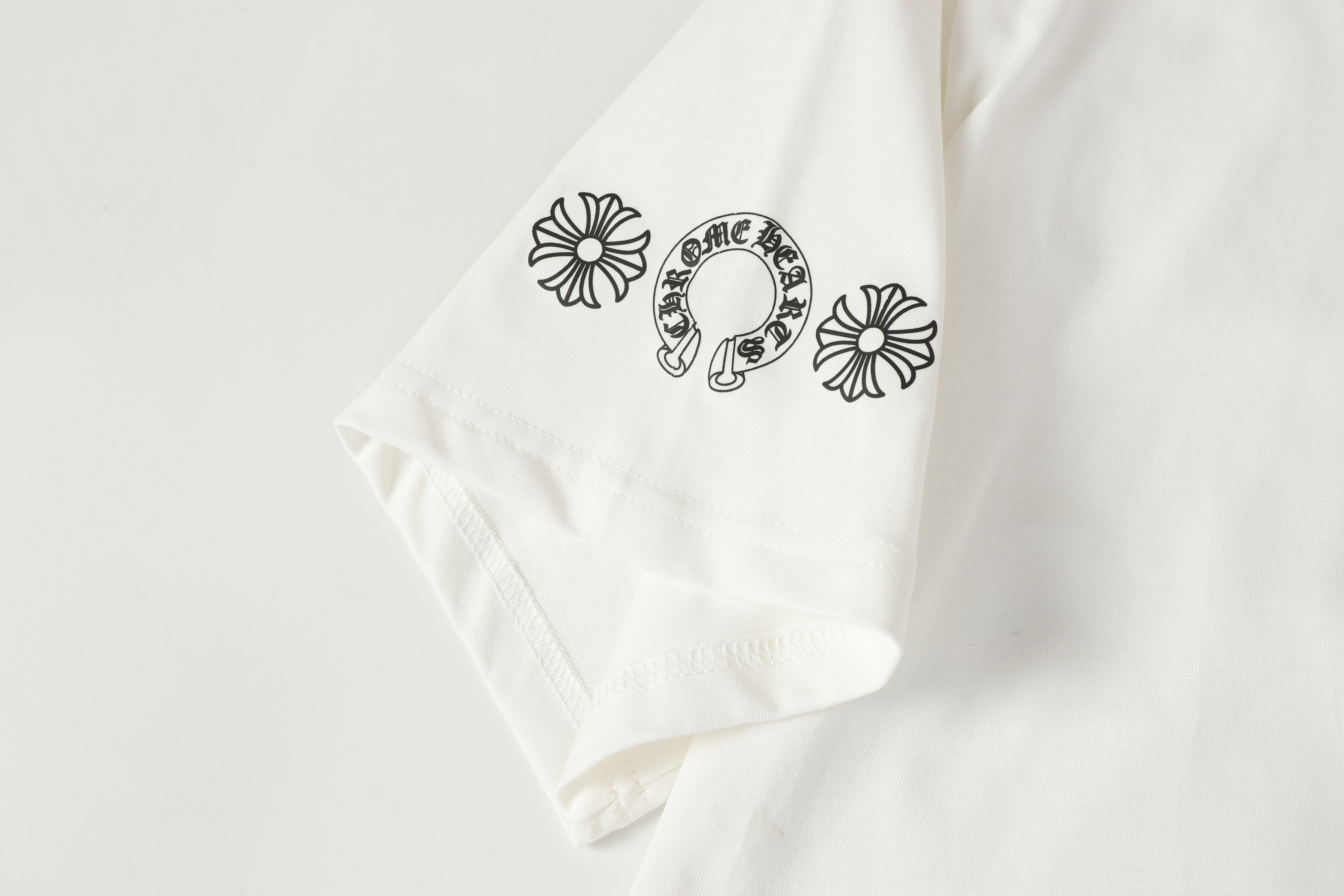 Chrome Hearts T-shirt #2202 Black/White