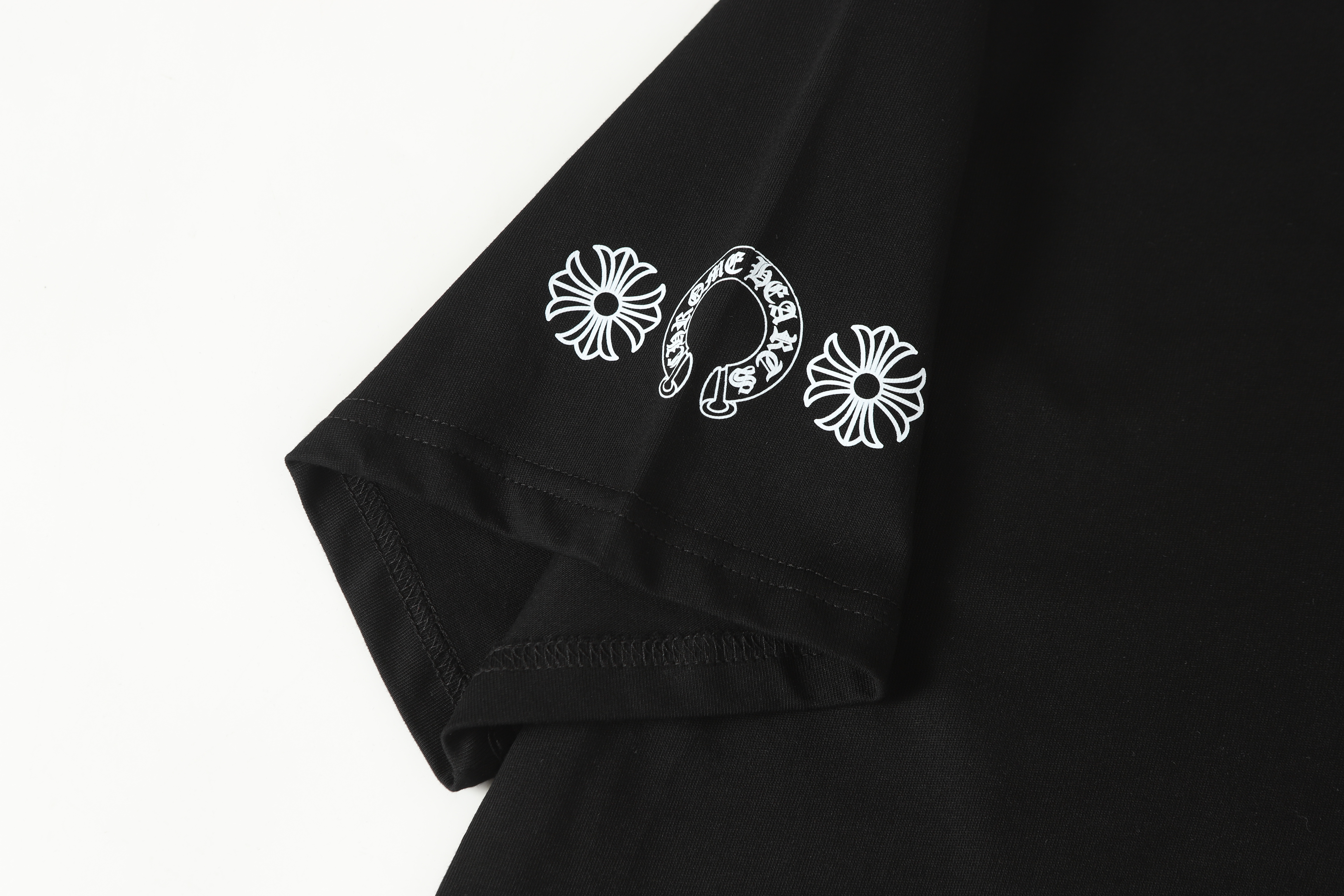 Chrome Hearts T-shirt #2202 Black/White