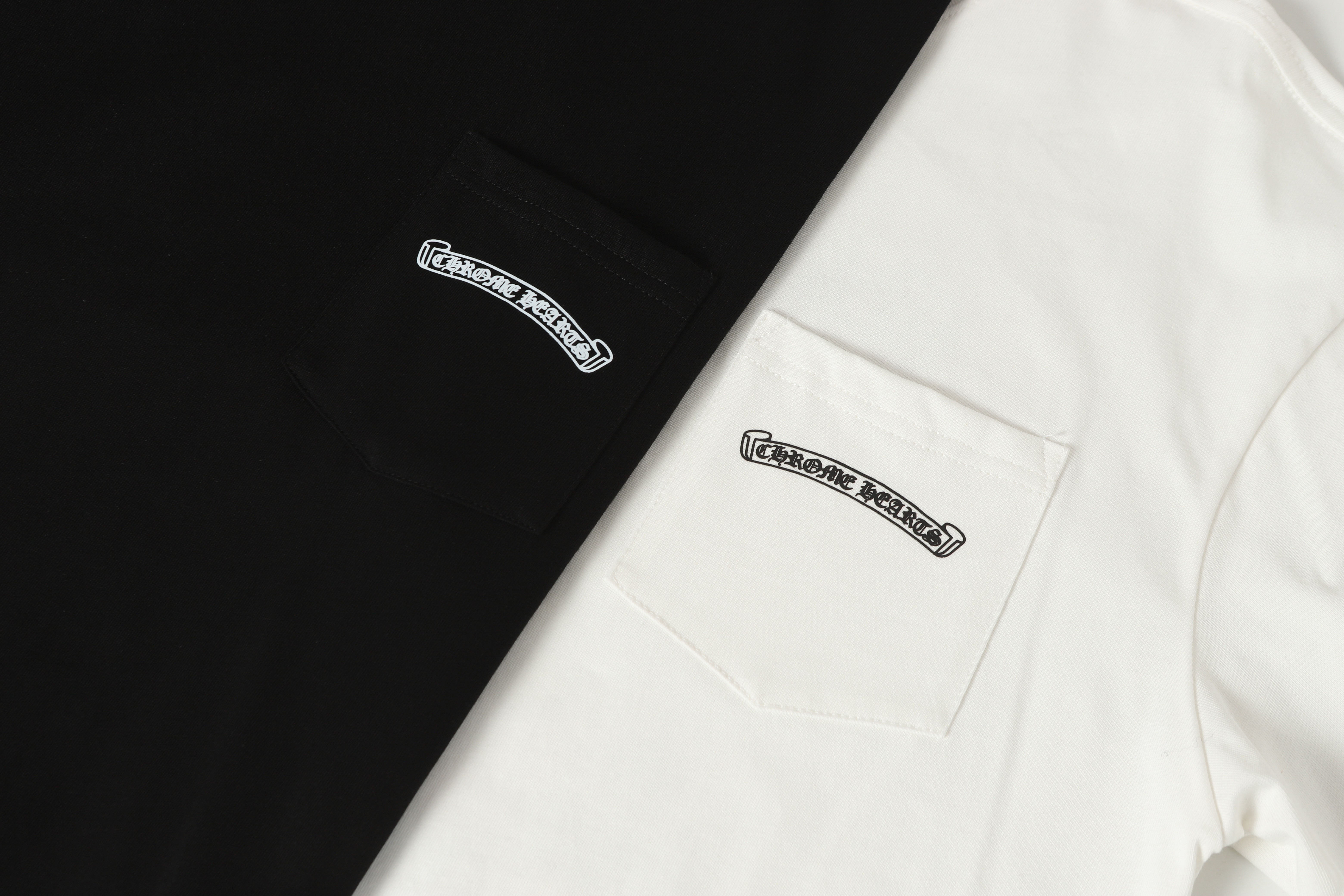 Chrome Hearts T-shirt #2202 Black/White