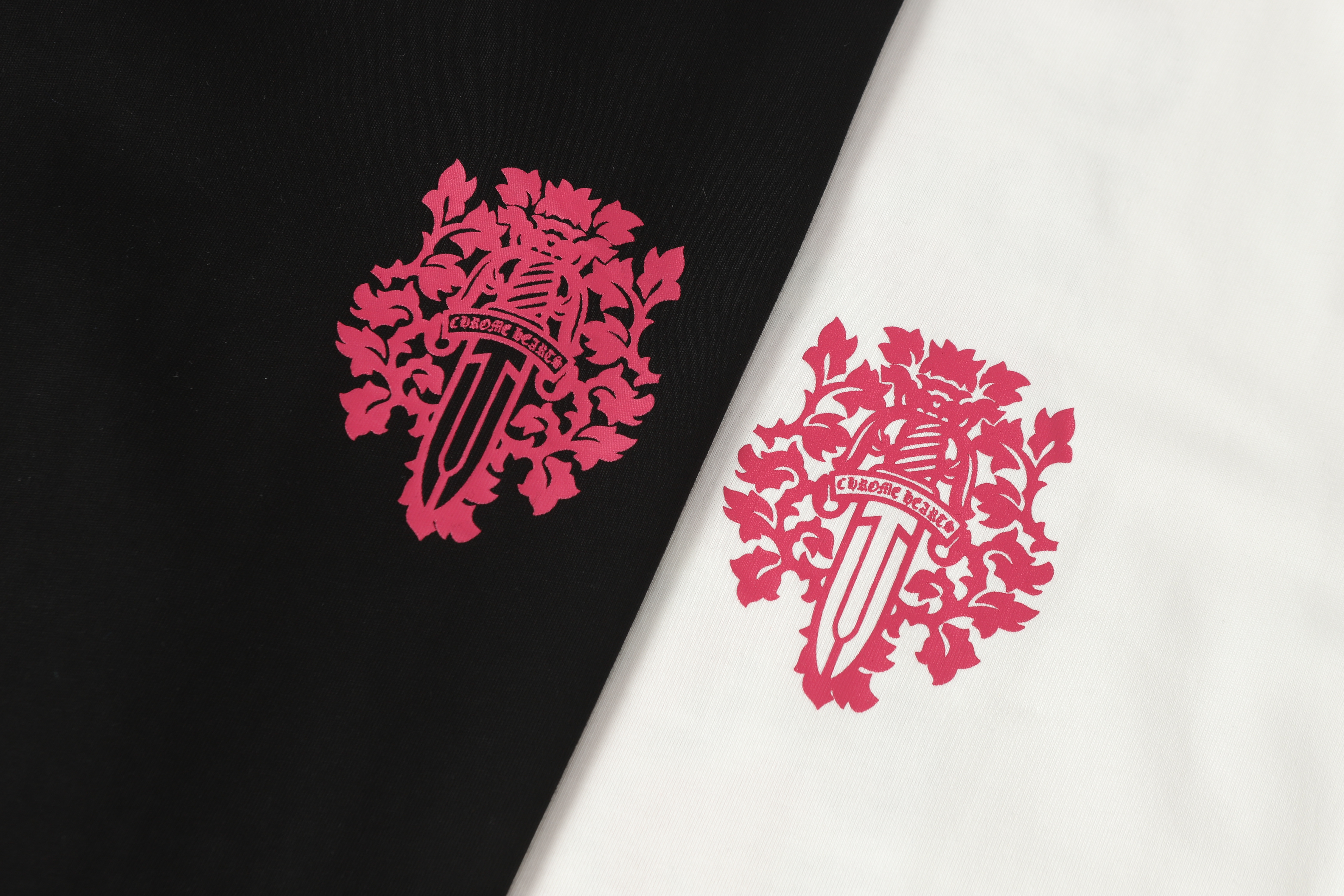 Chrome Hearts T-shirt #2204 Black/White