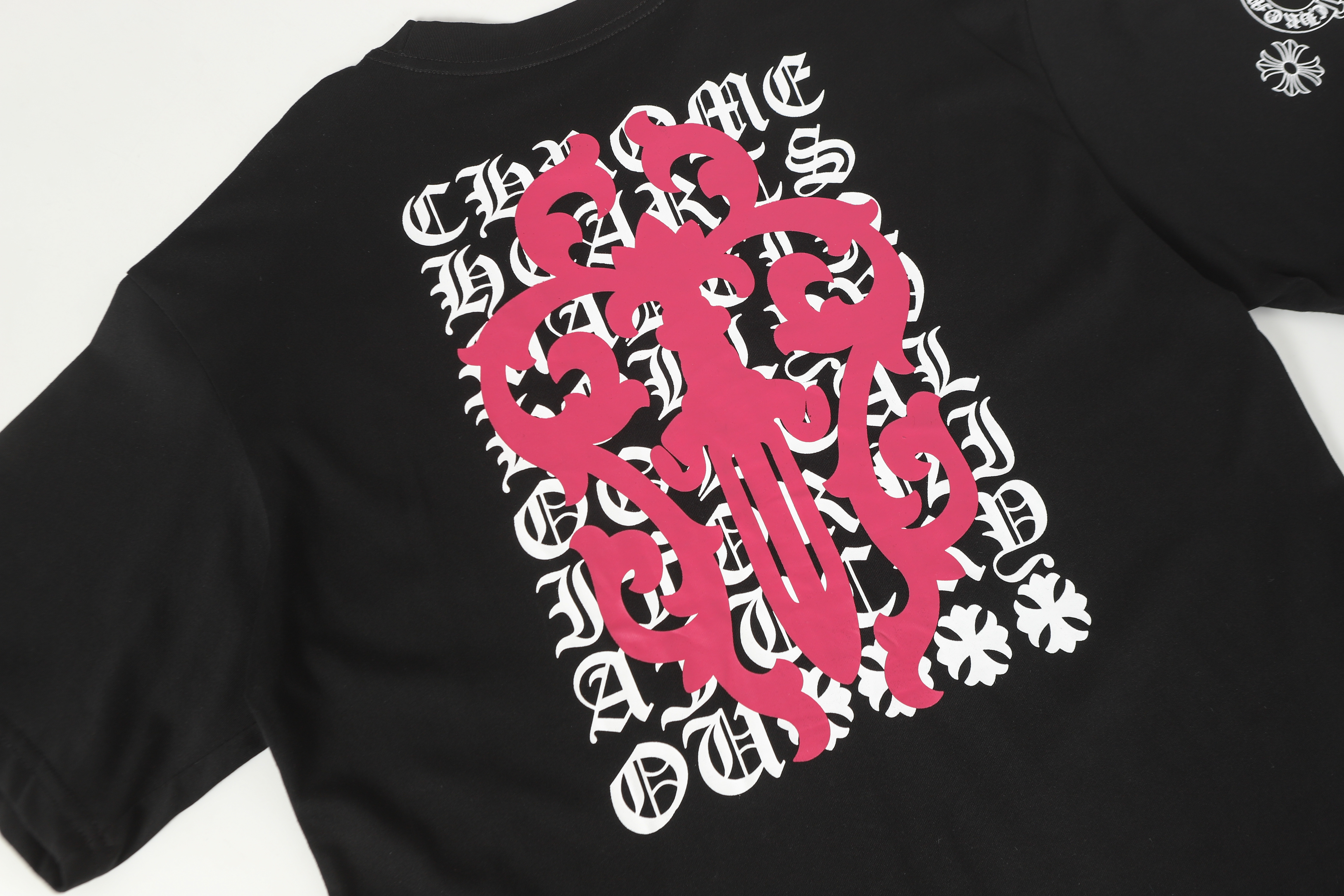 Chrome Hearts T-shirt #2204 Black/White