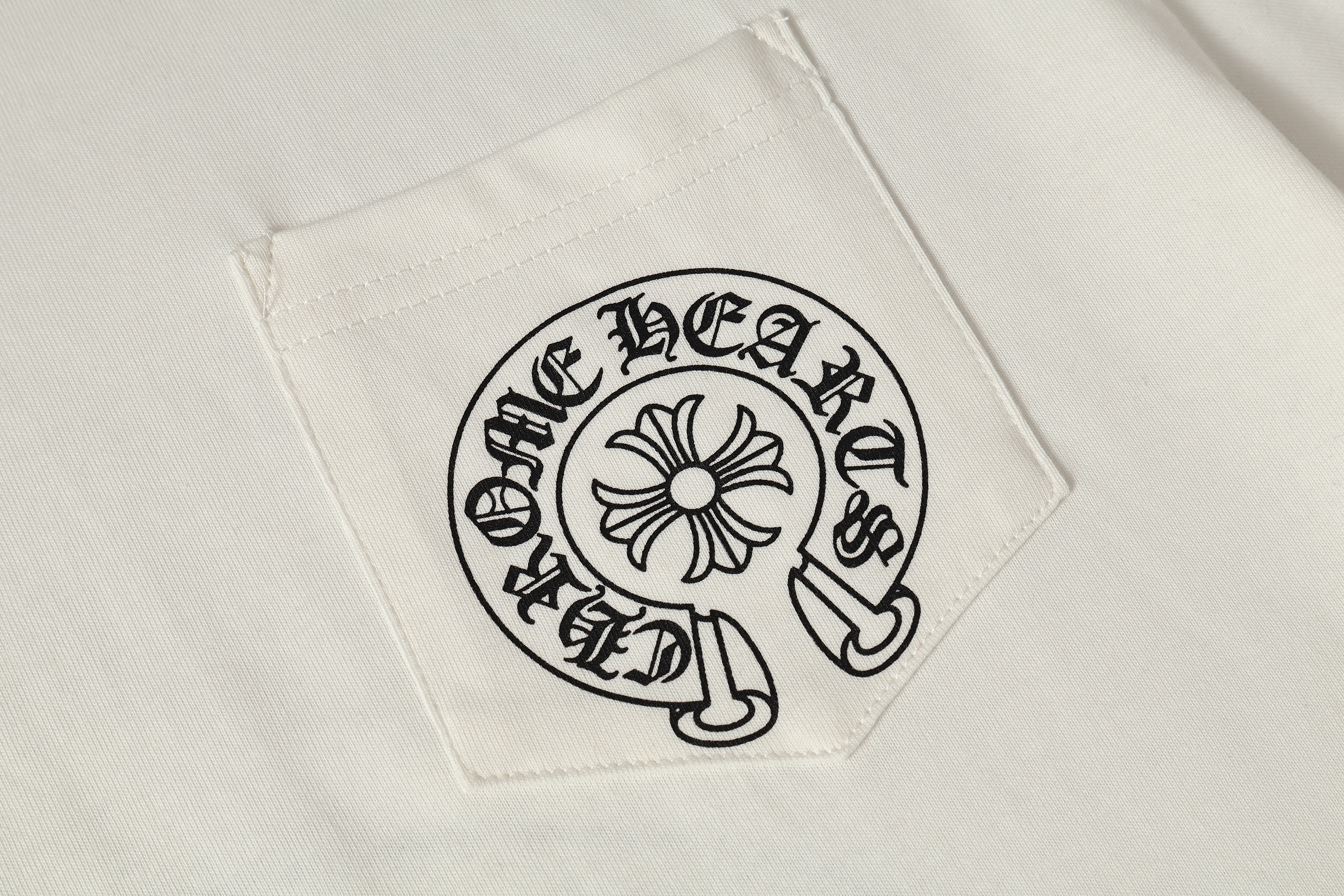 Chrome Hearts T-shirt #2211 Black/White