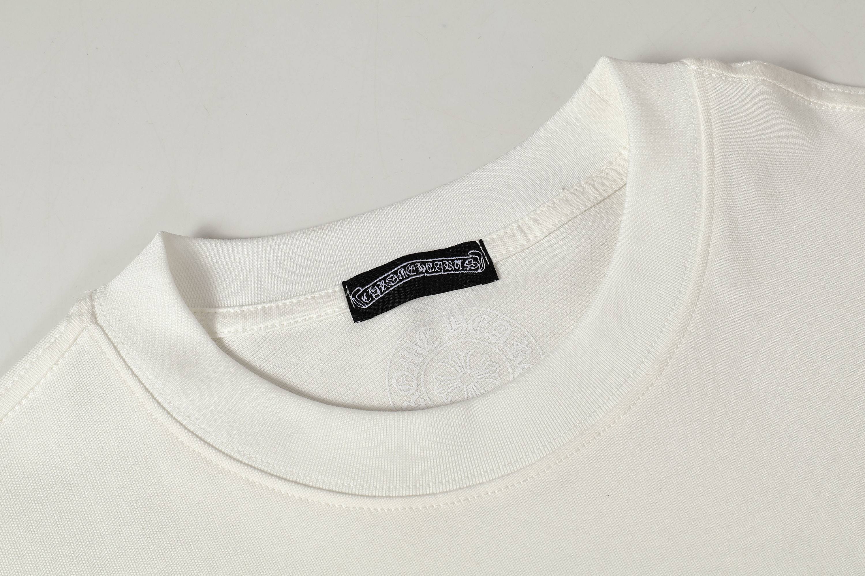 Chrome Hearts T-shirt #2211 Black/White