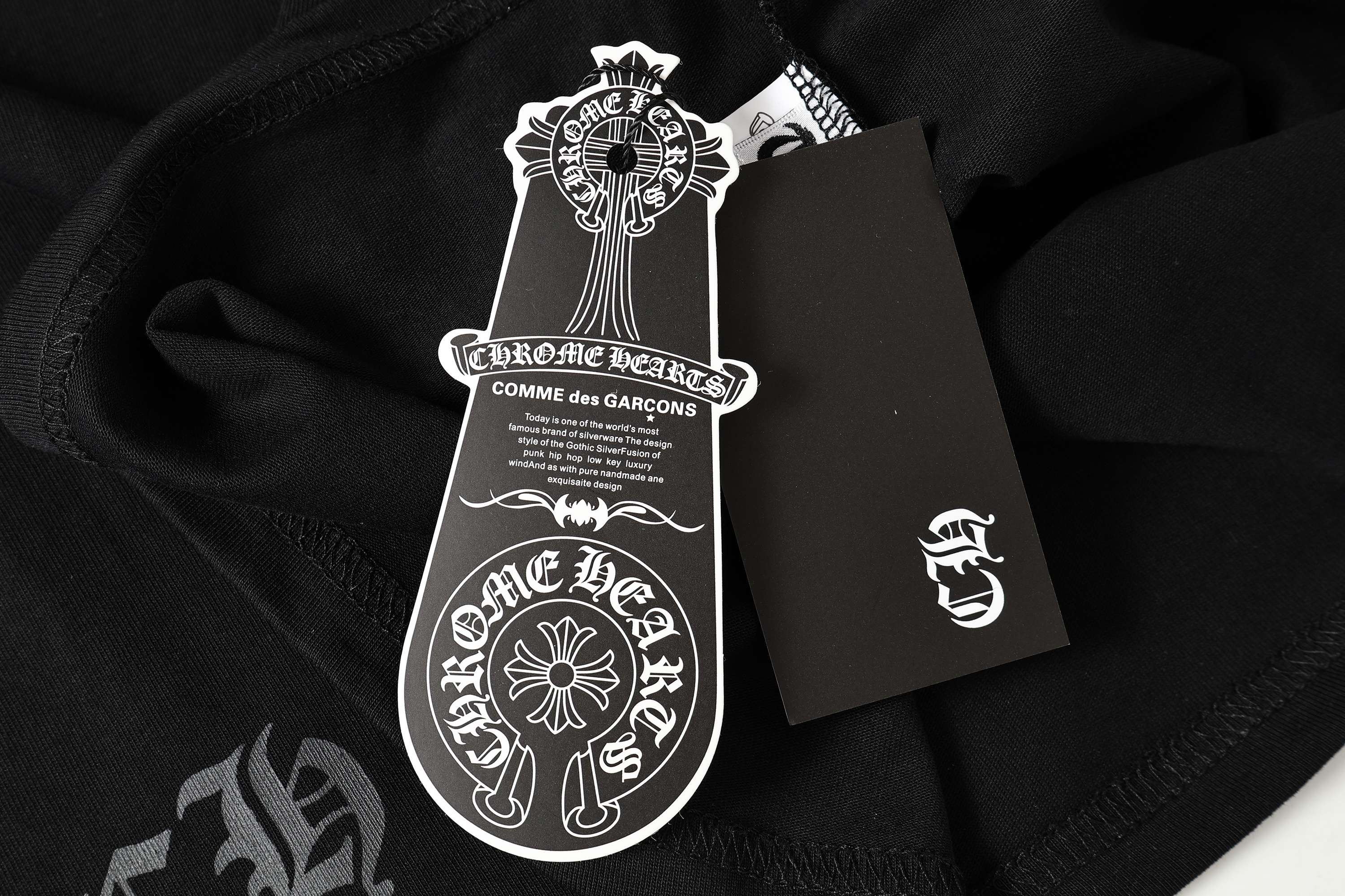 Chrome Hearts T-shirt #2211 Black/White